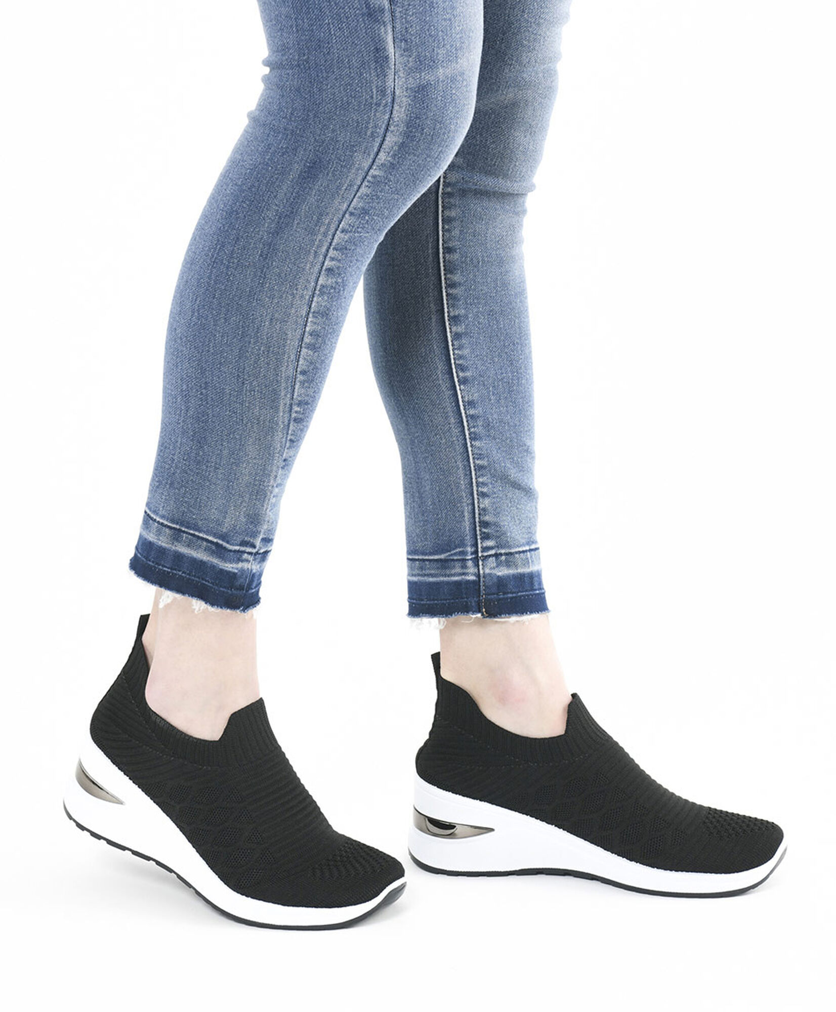 Zapatilla mujer texturizada plataforma Zapatilla mujer texturizada plataforma