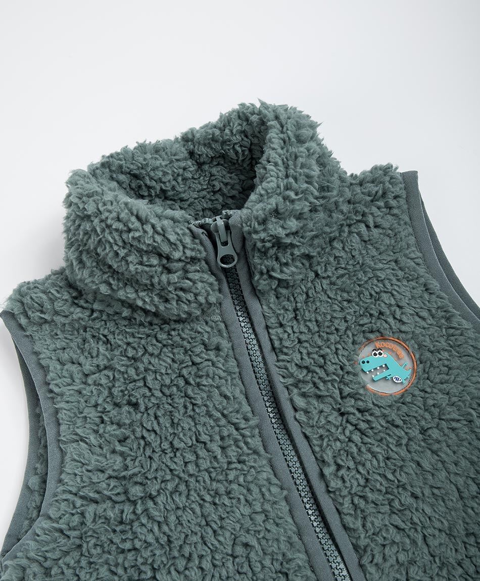 Poler&oacute;n beb&eacute; vest chiporro verde