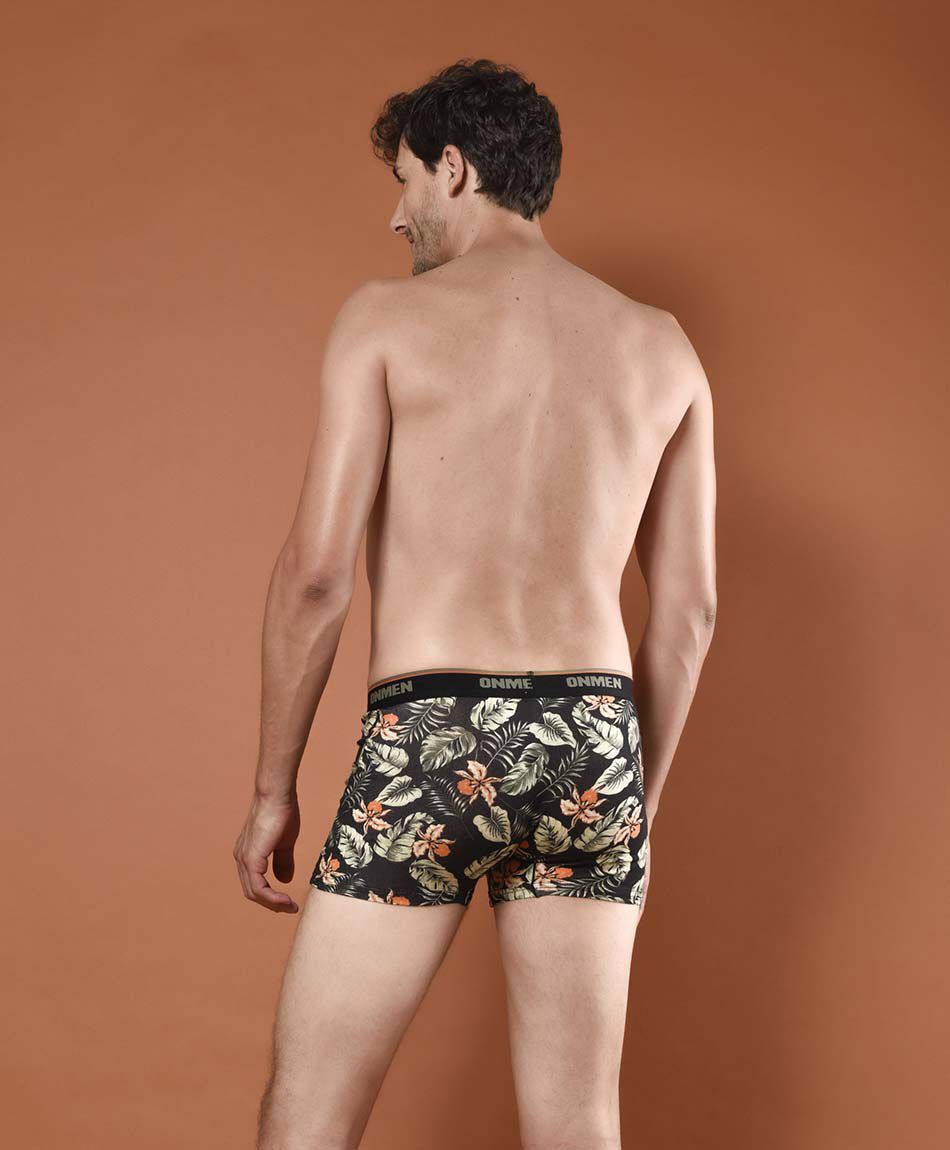 Pack 2 boxer hombre estampados tropical