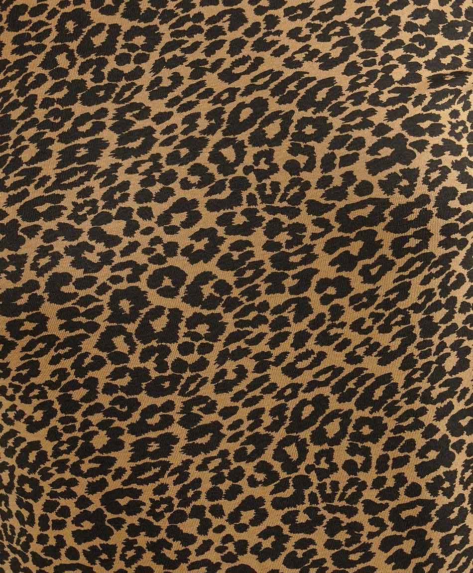Polera mujer slim animal print