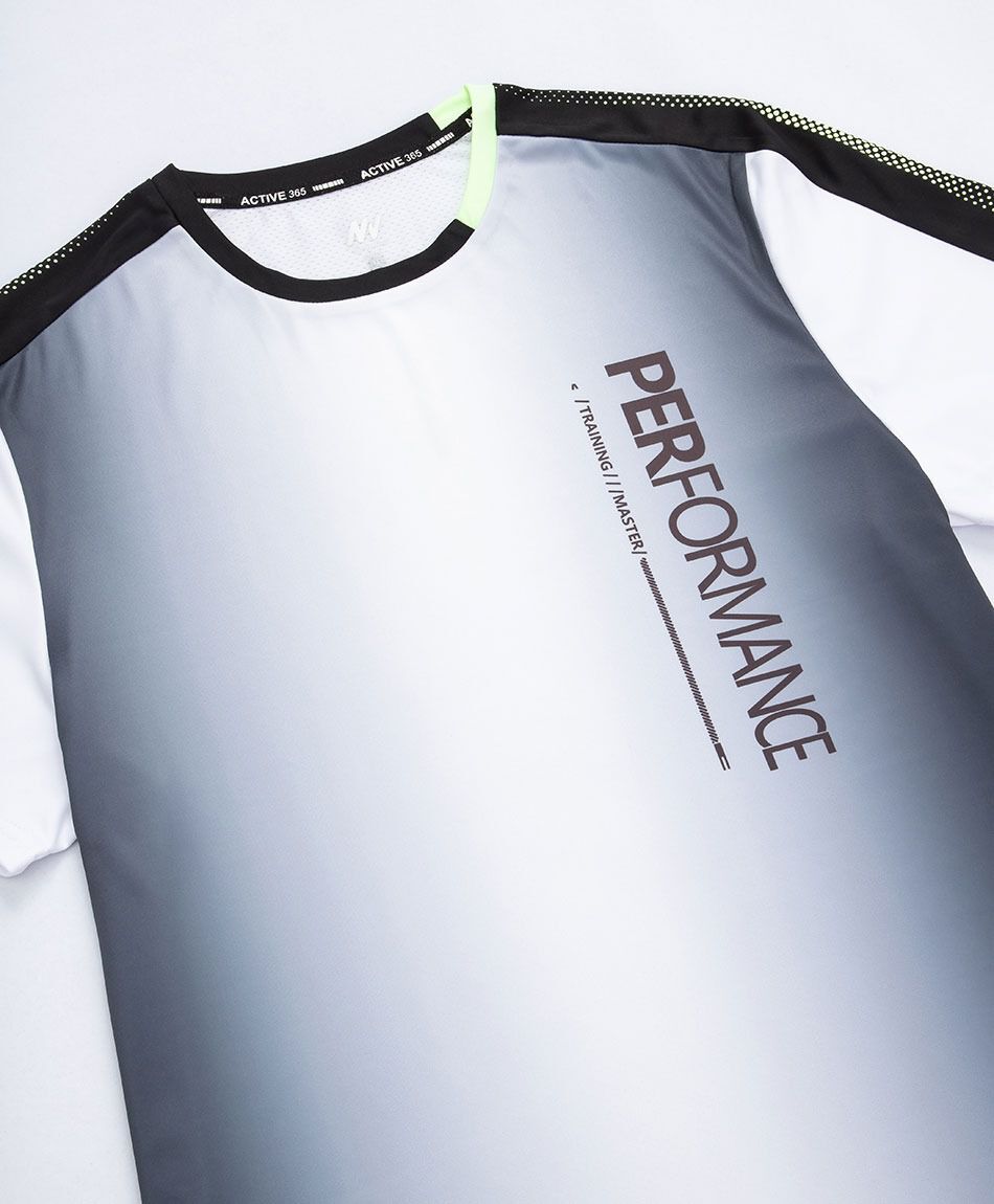 Polera deportiva hombre degrad&eacute;