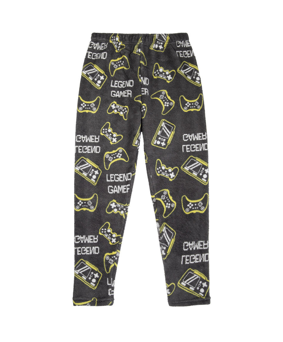 Pijama ni&ntilde;o estampado legend gamer