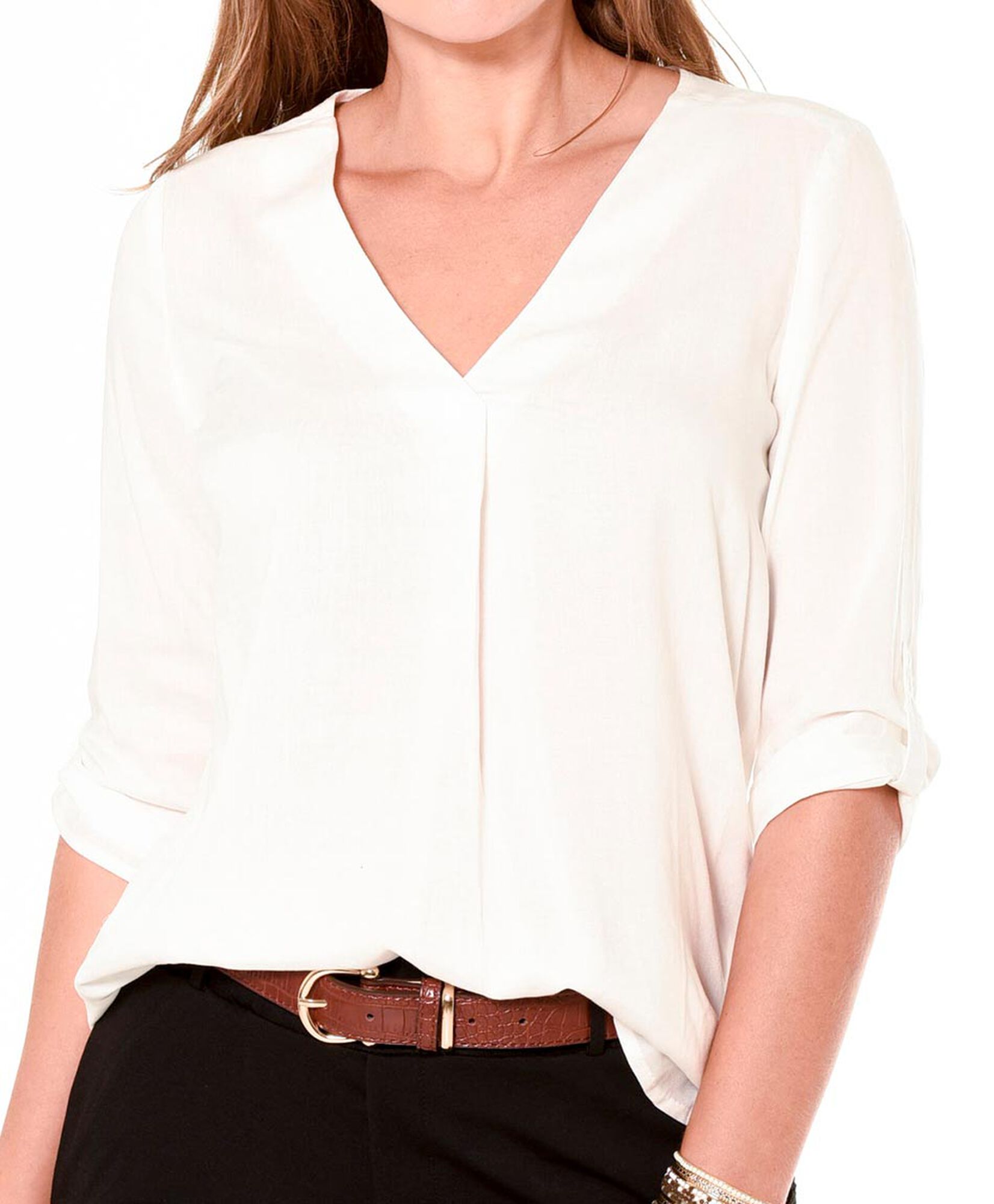 Blusa cuello v Blusa cuello v