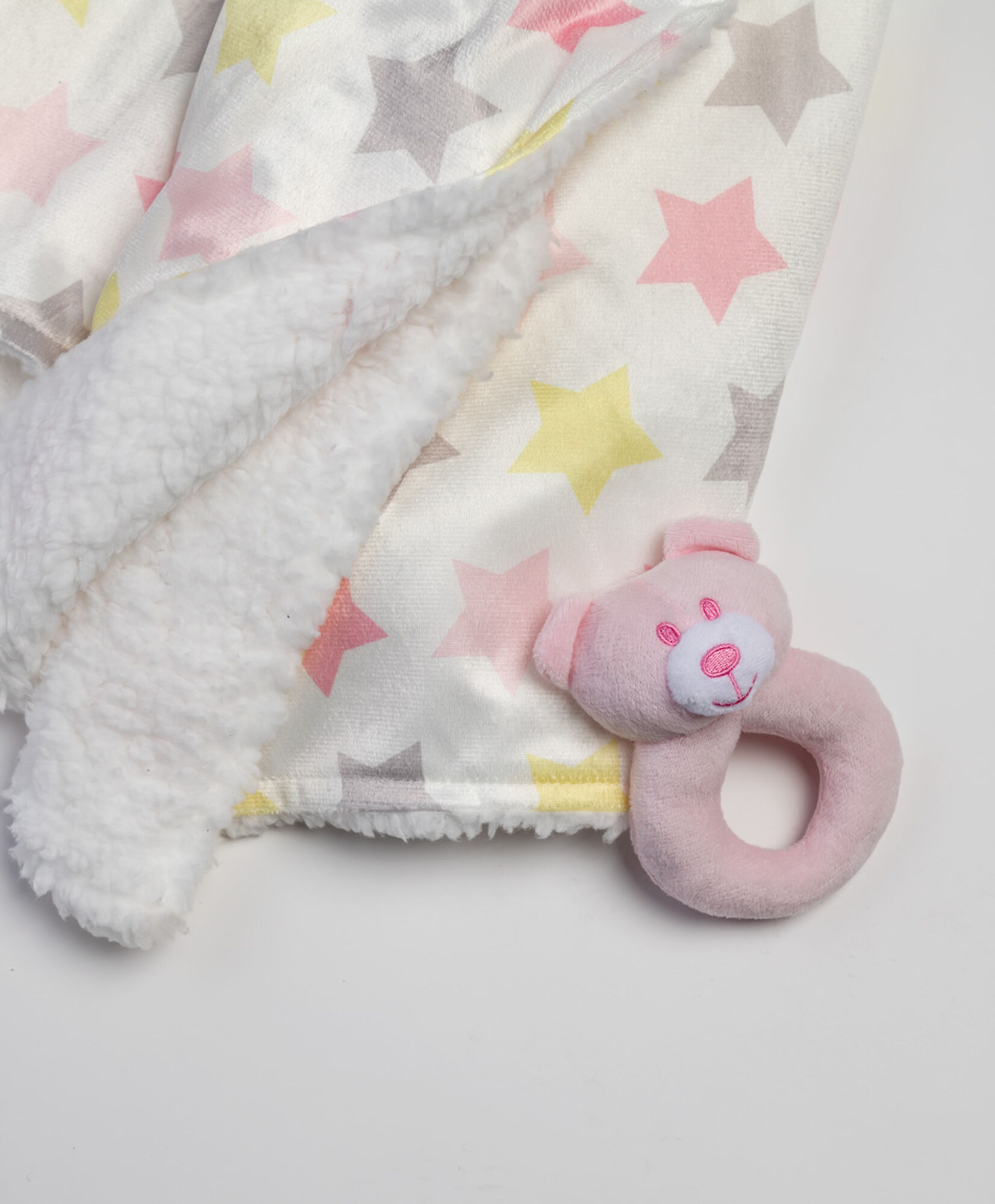 Set mantita + peluche bebé estrellas Set mantita + peluche bebé estrellas
