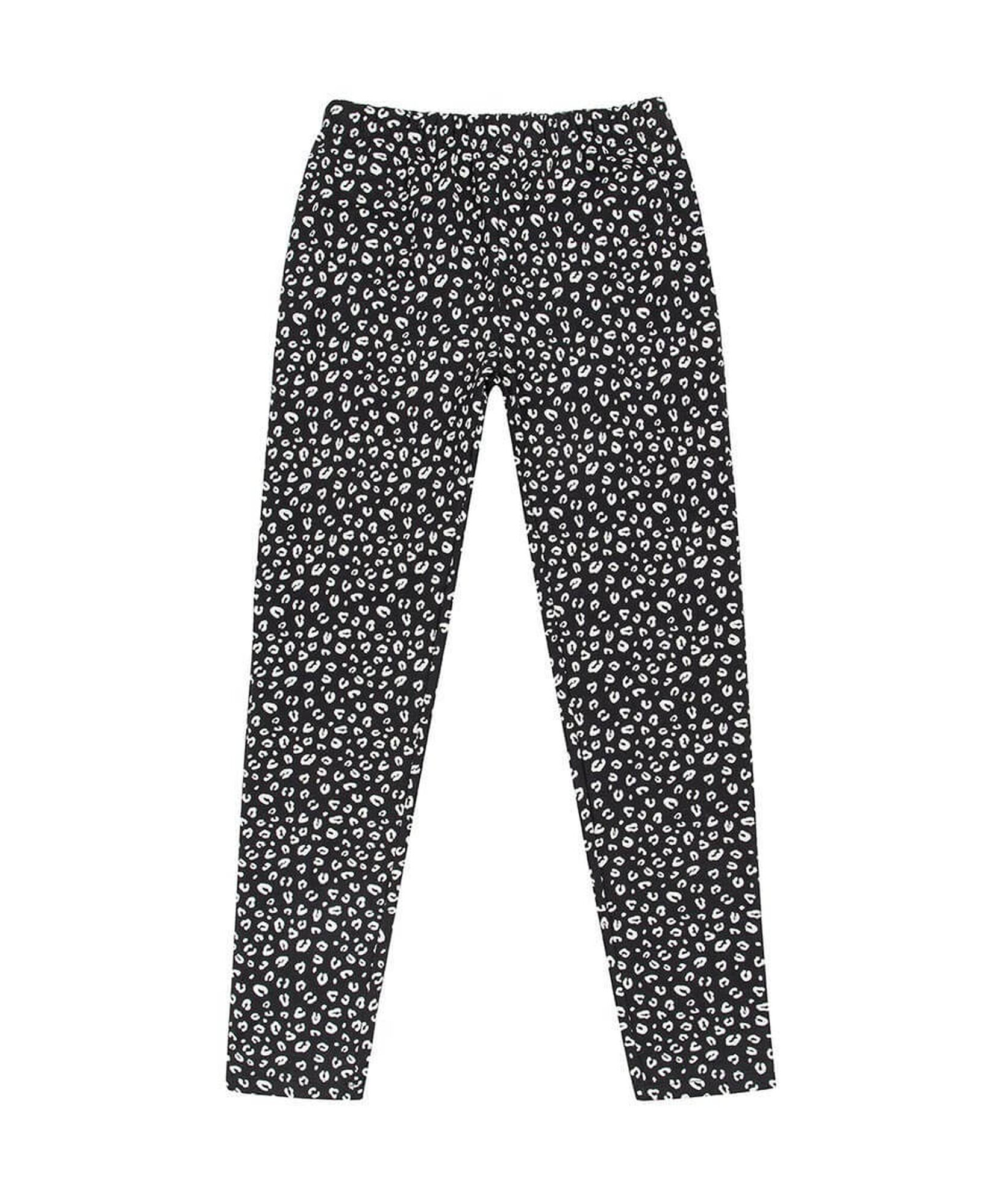 Pack 2 leggins niña hojas y fucsia Pack 2 leggins niña hojas y fucsia