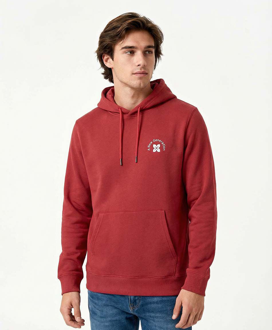 Poler&oacute;n hombre con capucha new generation