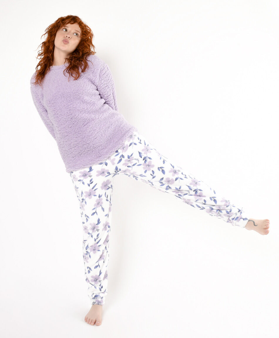 Pijama mujer chiporro floreado