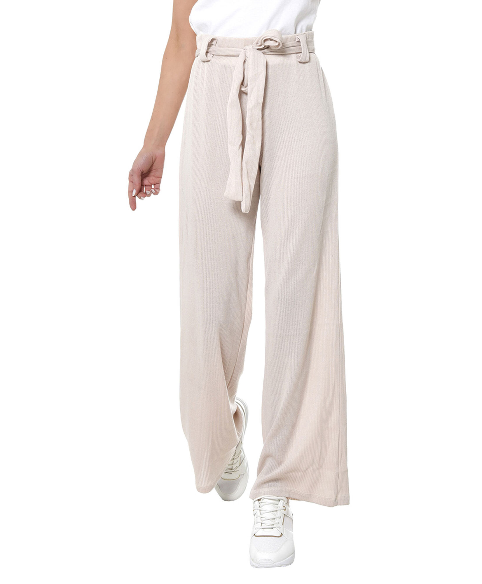 Pantalon rib c lazo Pantalon rib c lazo