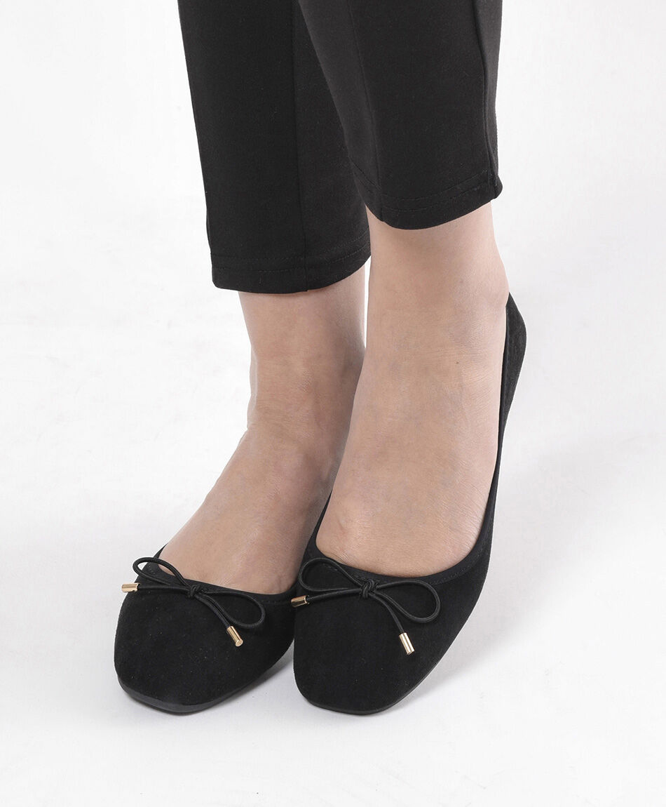 Ballerina mujer cinta frontal taco cuadrado