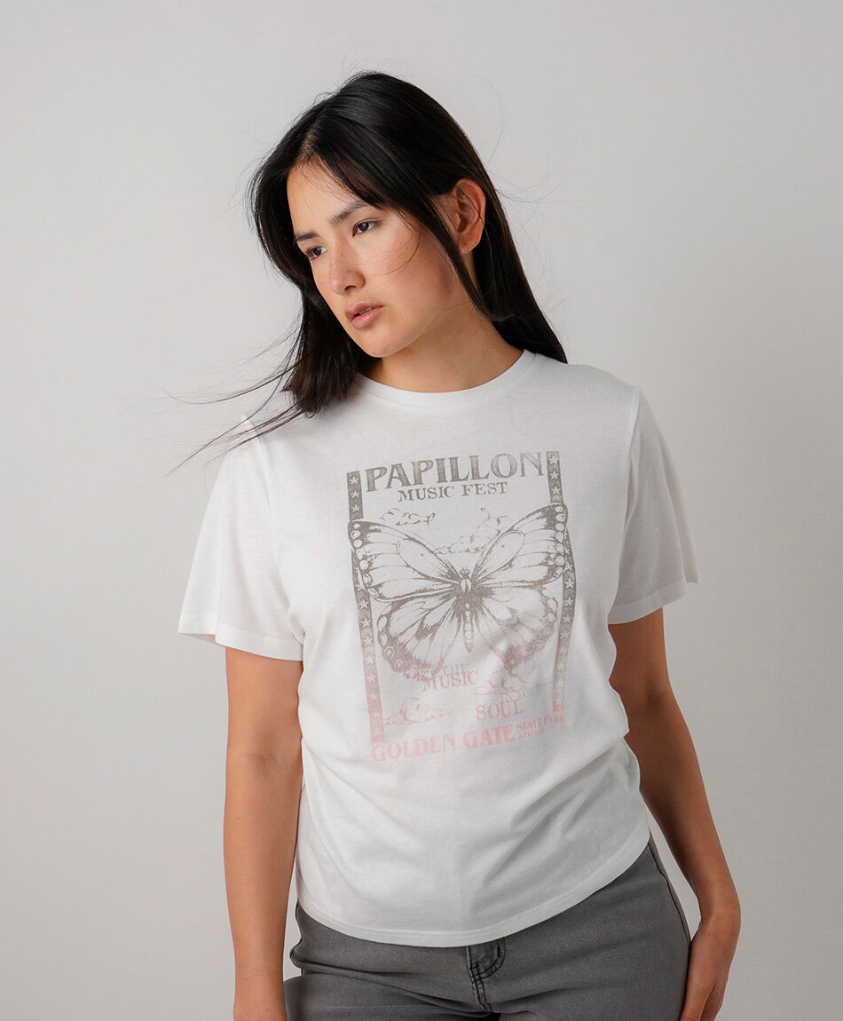 Polera mujer music fest