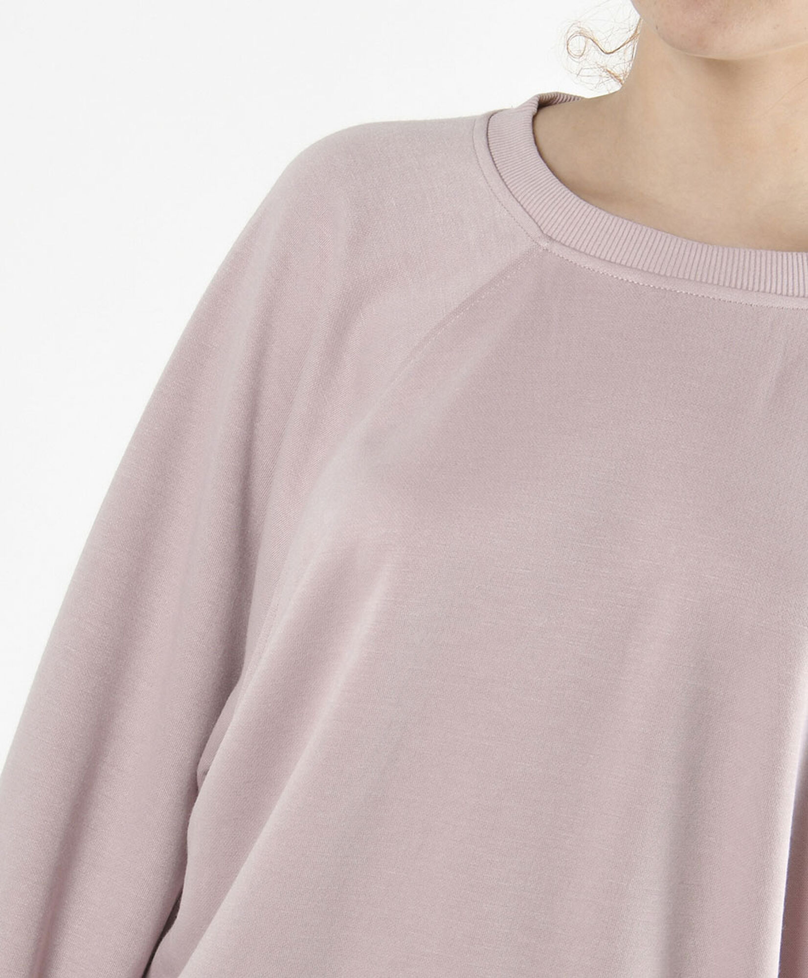 Polerón mujer liso oversize rosado Polerón mujer liso oversize rosado