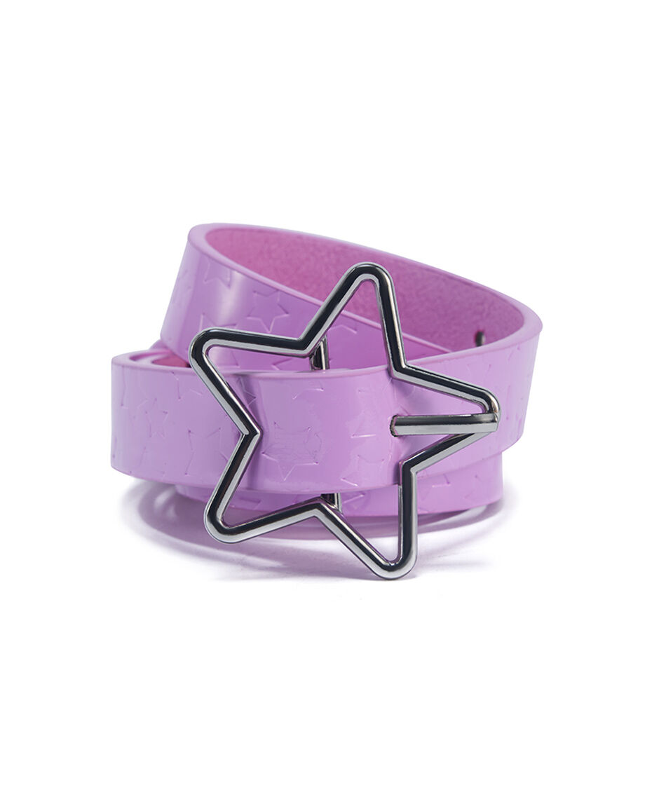 Cintur&oacute;n ni&ntilde;a hebilla estrella