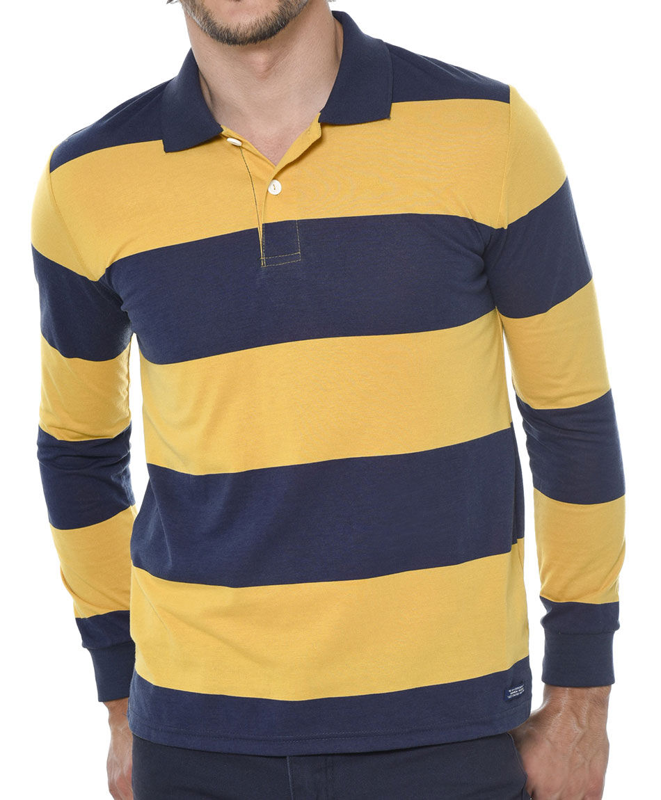 Polera cuello polo