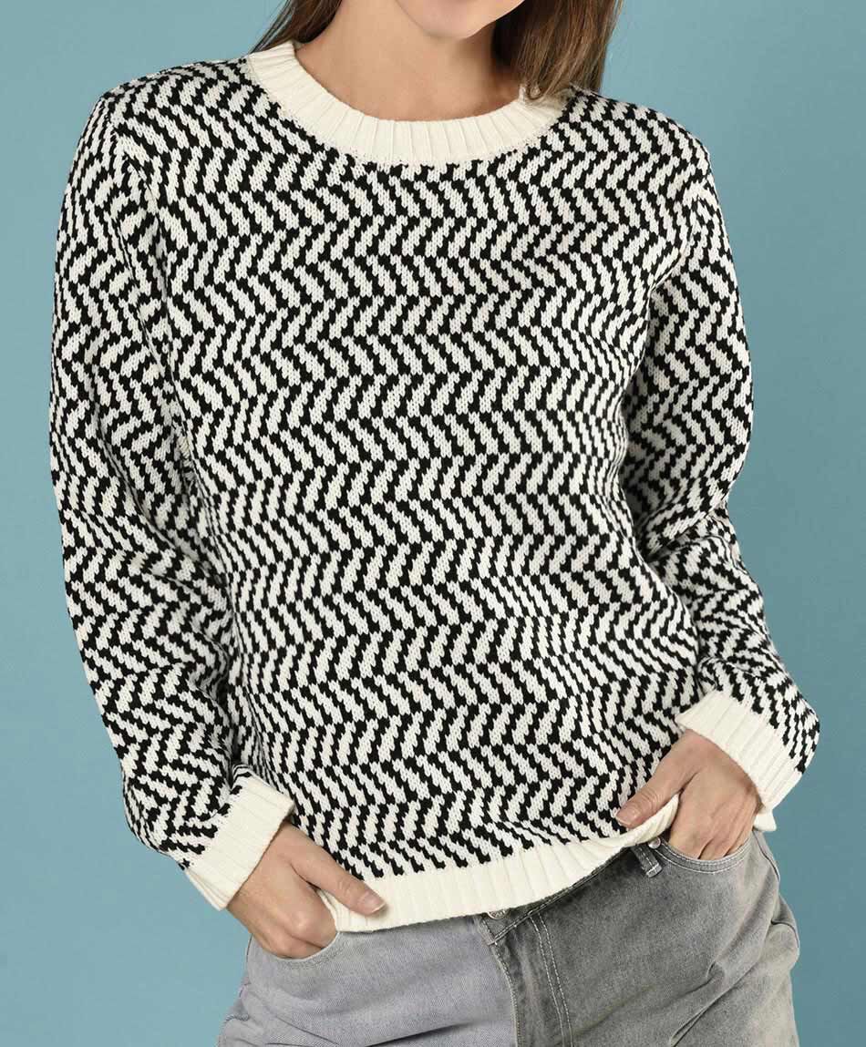 Sweater jacquard