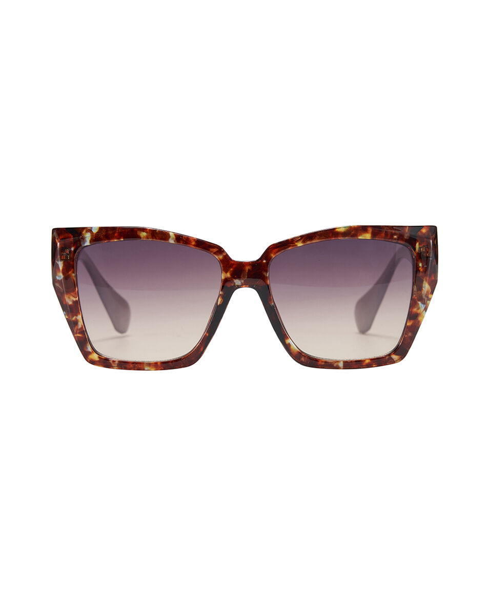 Lentes mujer print bicolor