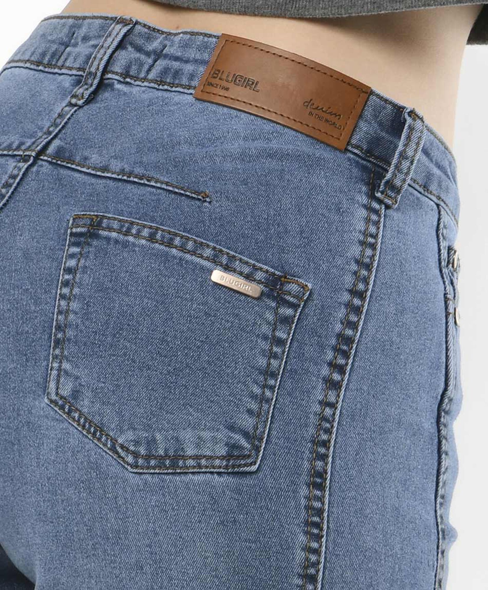 Jeans mujer doble costura lateral Jeans mujer doble costura lateral