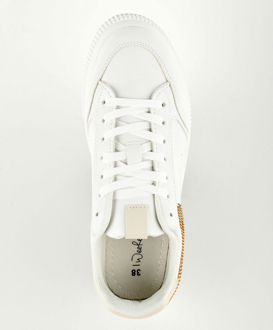 Zapatilla mujer cadenas plataforma