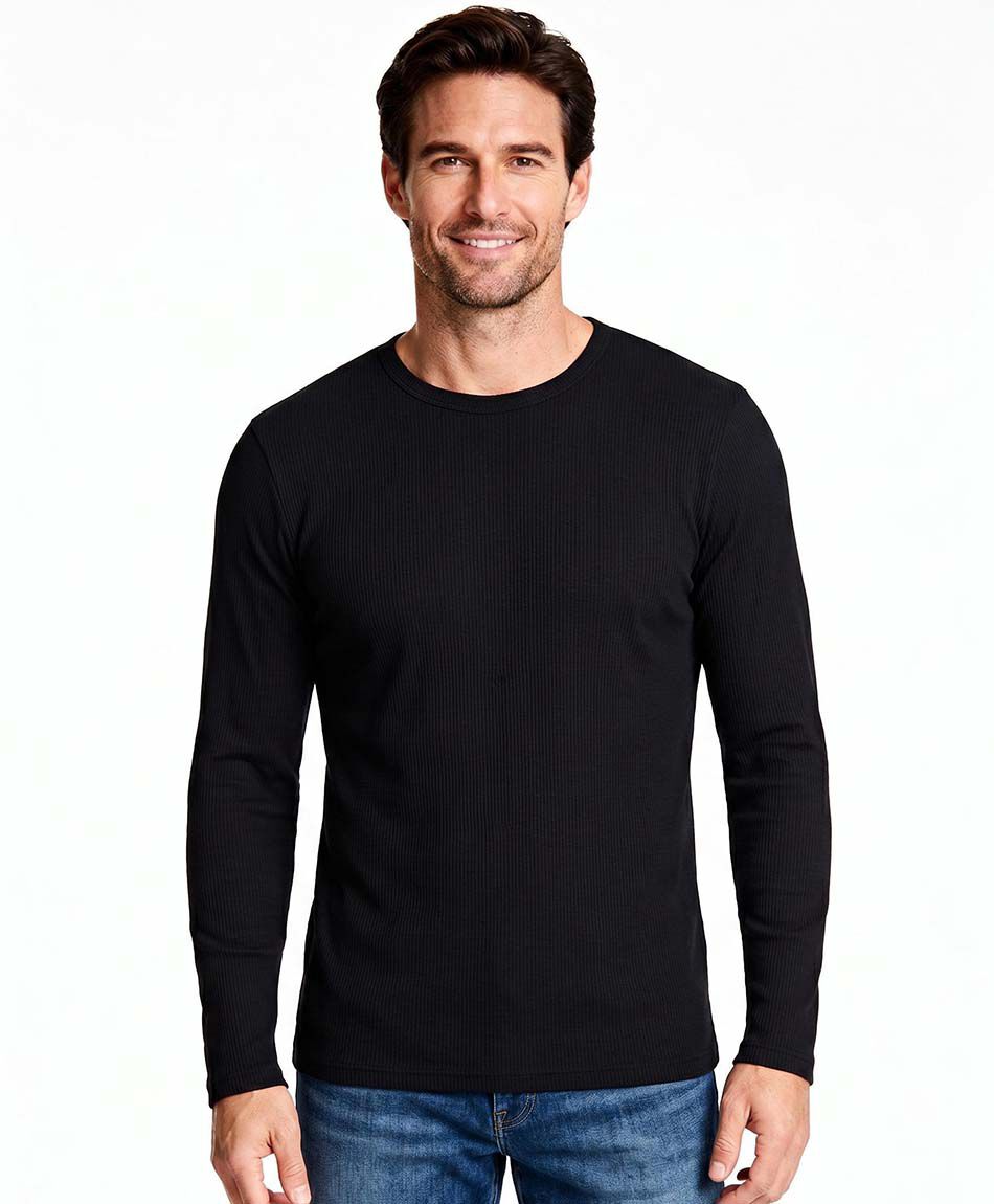 Camiseta hombre cuello redondo t&eacute;rmica