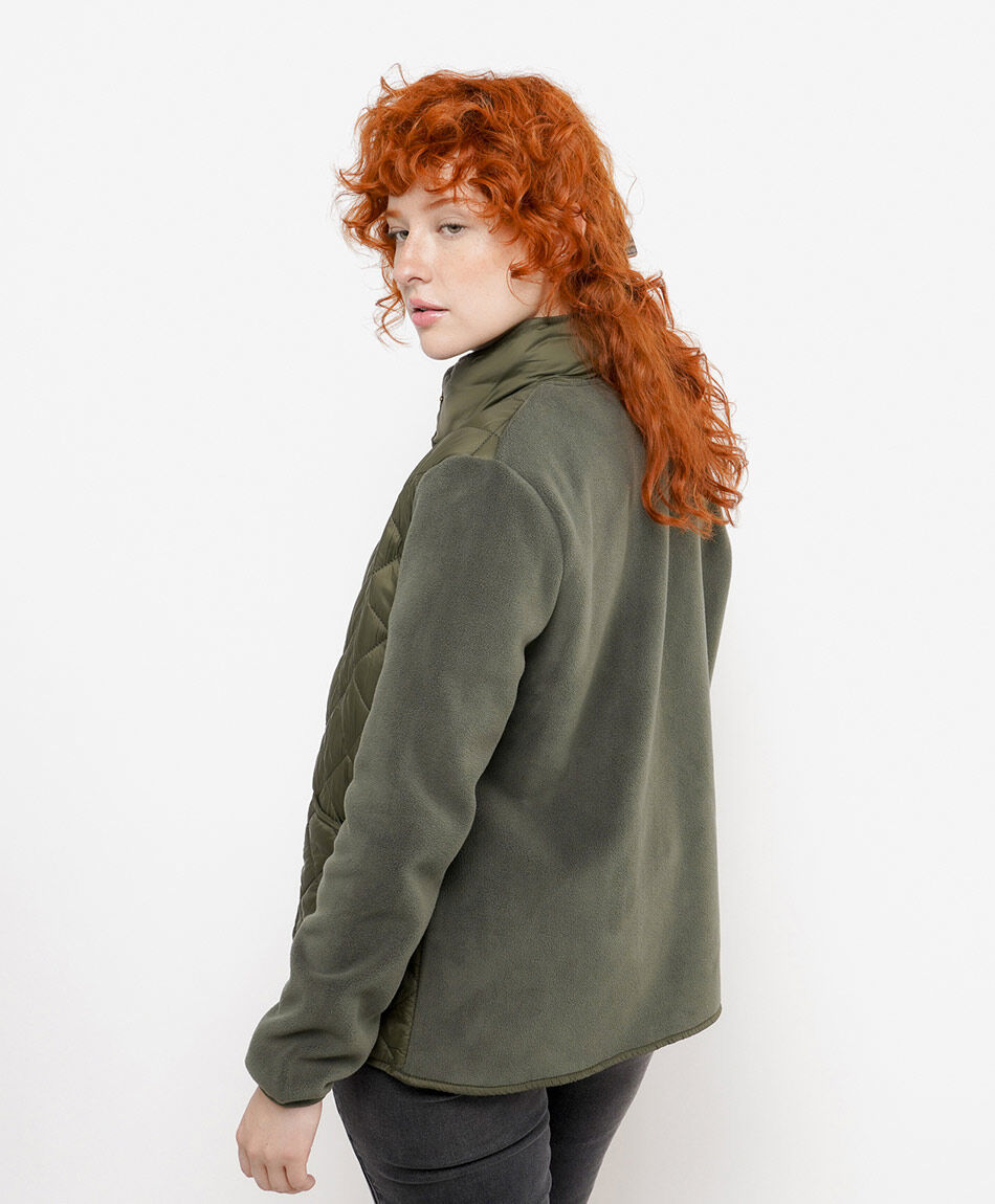 Chaqueta mujer mixta quilt