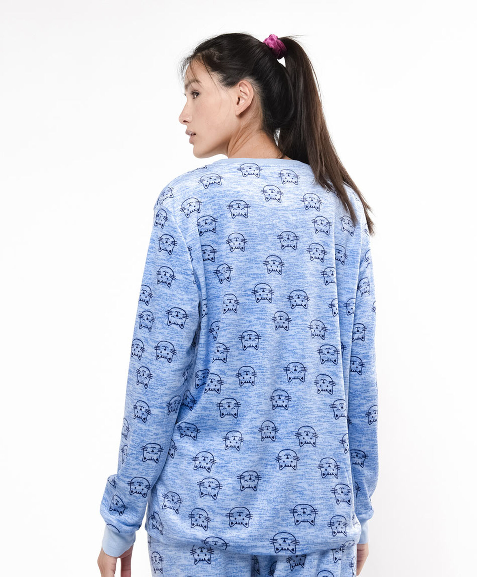 Pijama mujer micropolar gatitos Pijama mujer micropolar gatitos