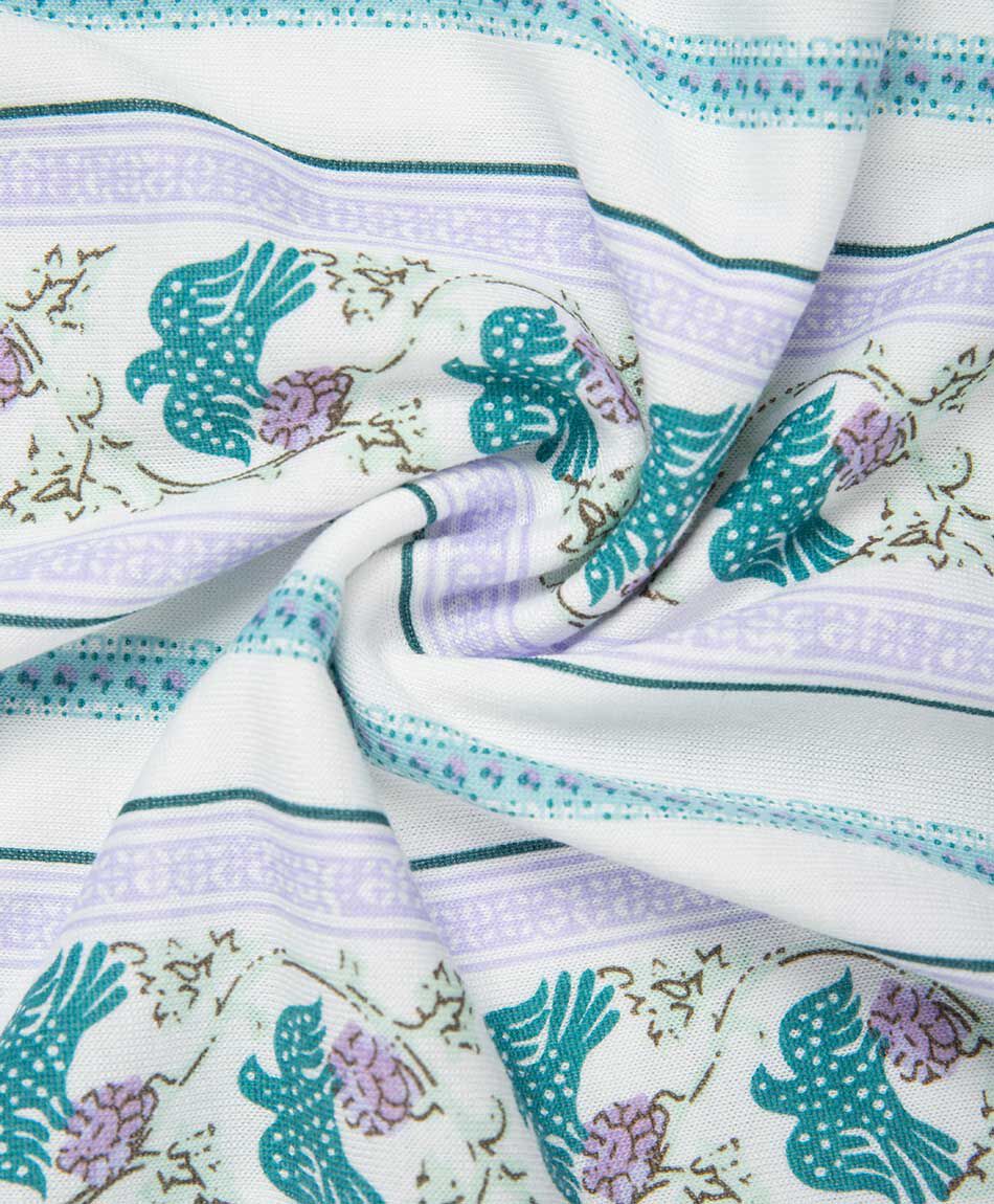 Pijama mujer capri botones floreados