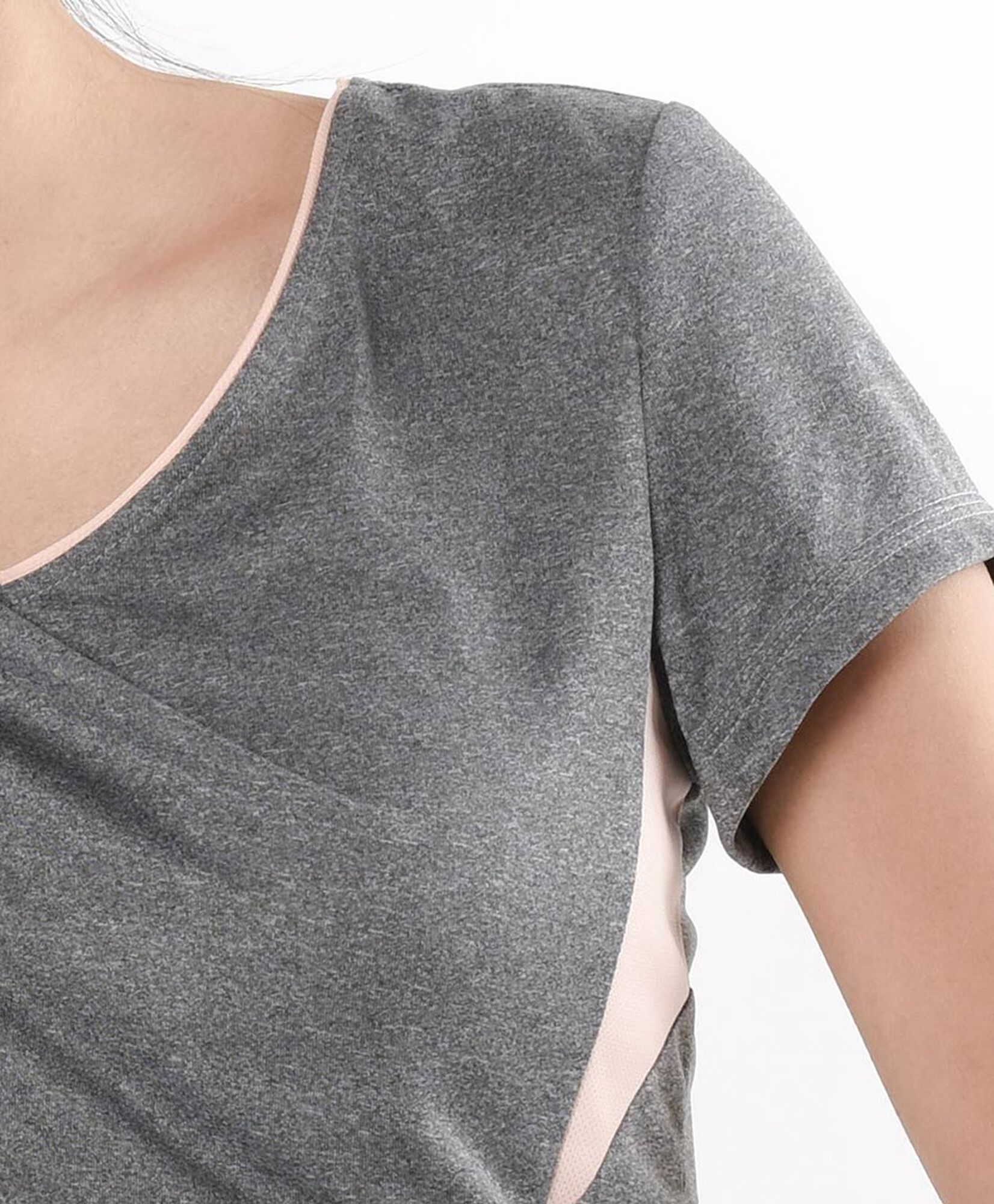 Polera deportiva mujer bicolor Polera deportiva mujer bicolor