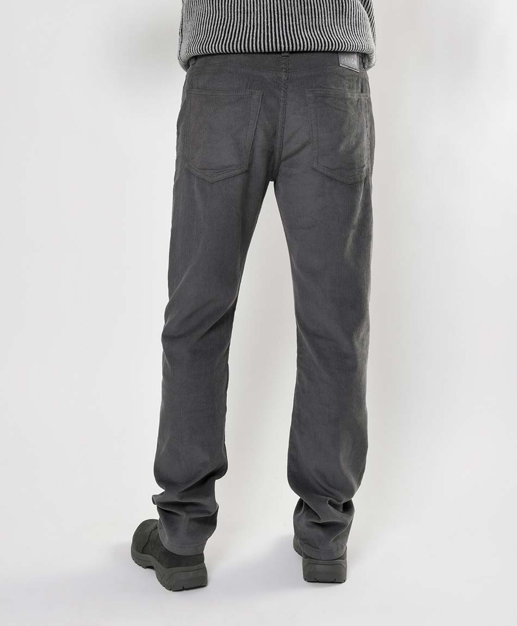 Pantalón hombre corderoy gris Pantalón hombre corderoy gris