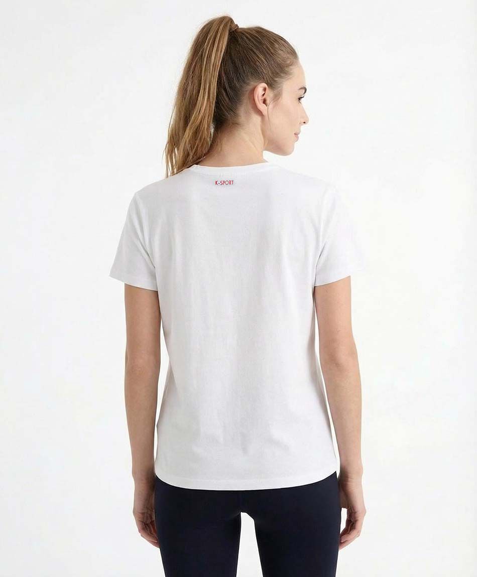Polera deportiva mujer oversize strong