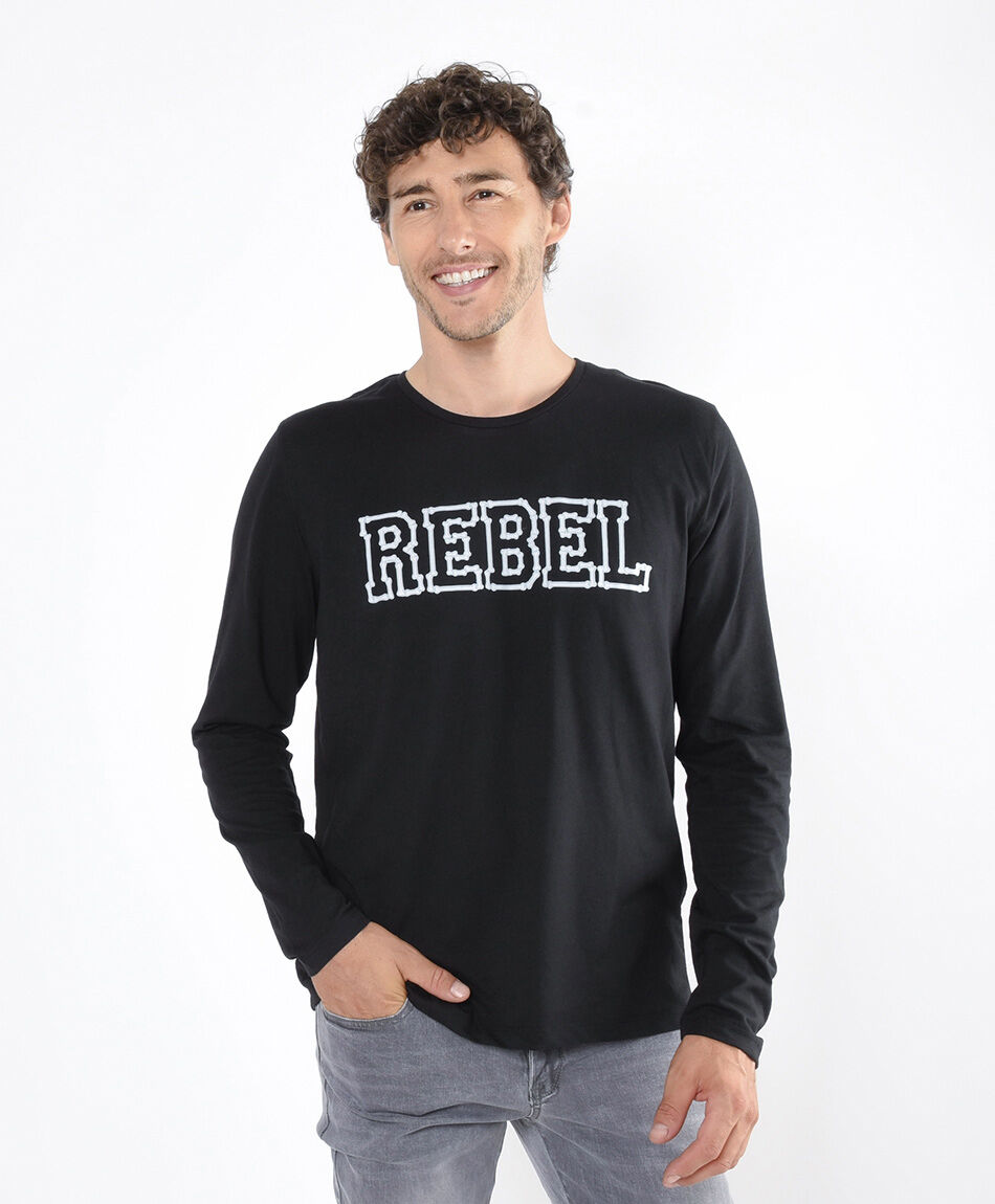 Polera hombre rebel