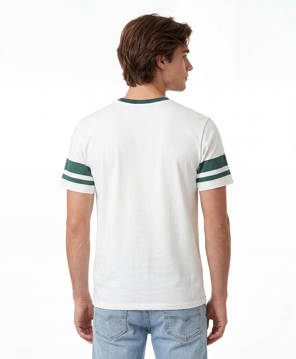 Polera hombre l&iacute;neas mangas
