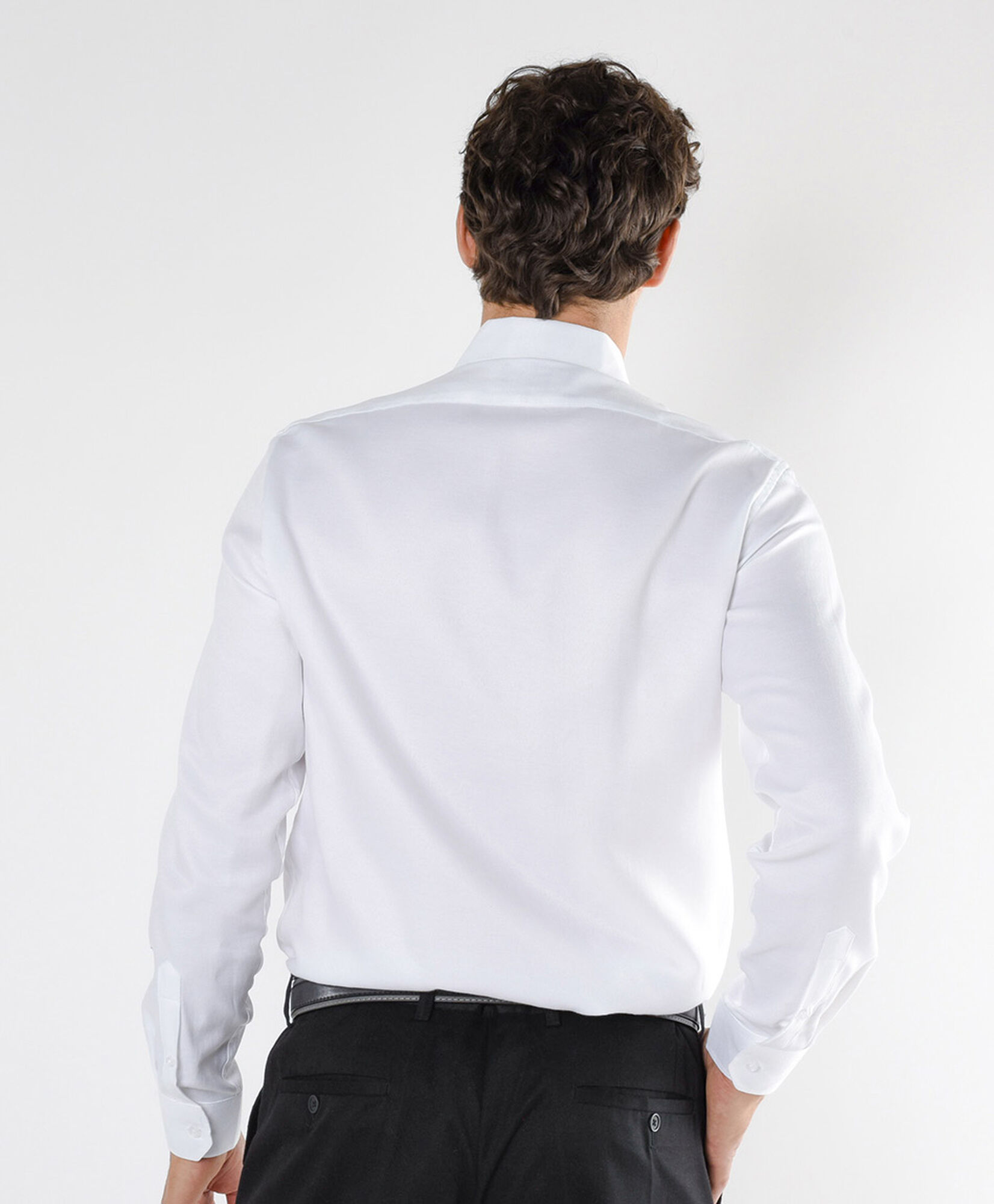 Camisa hombre blanca manga larga Camisa hombre blanca manga larga