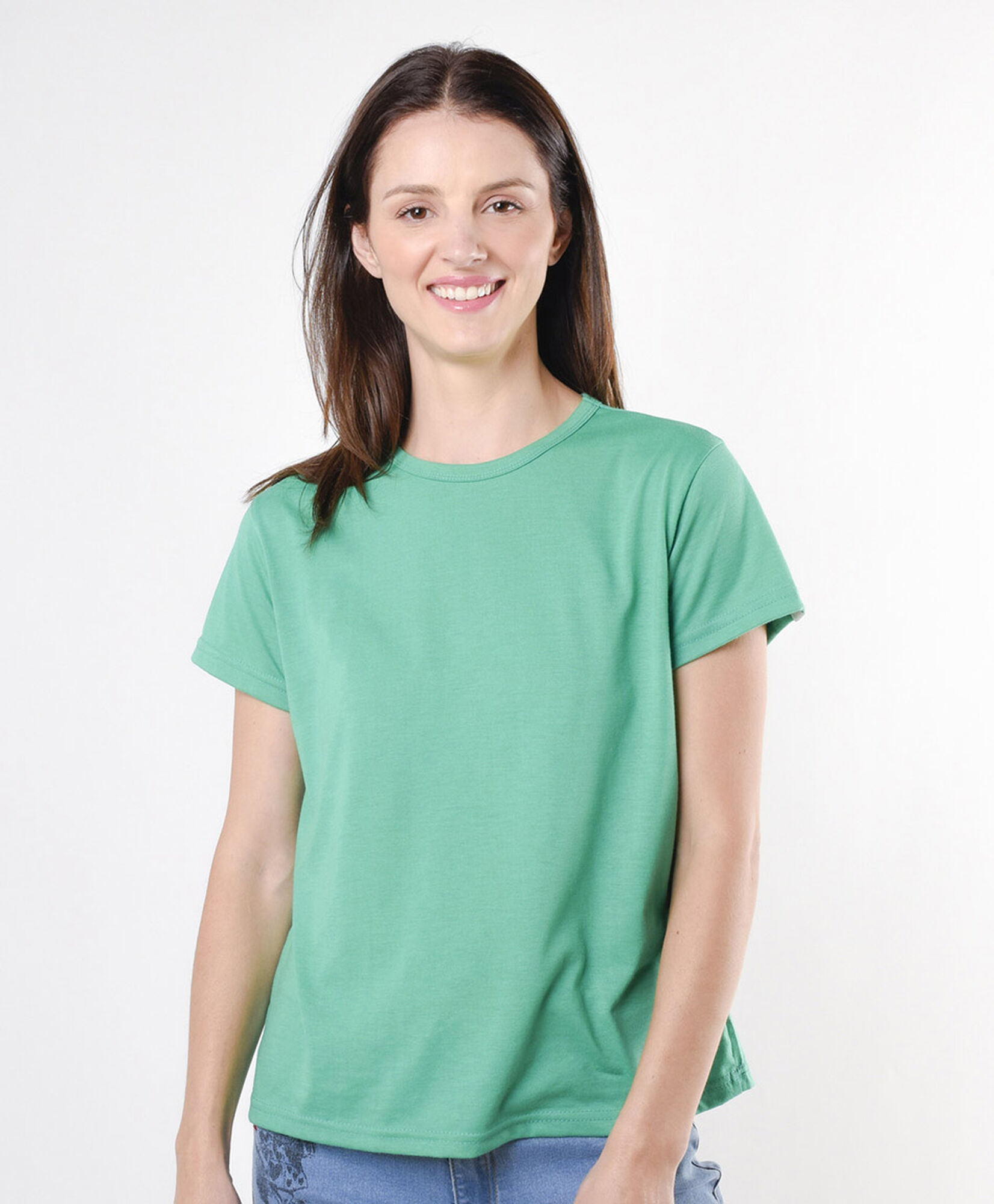 Polera mujer lisa básica colores Polera mujer lisa básica colores