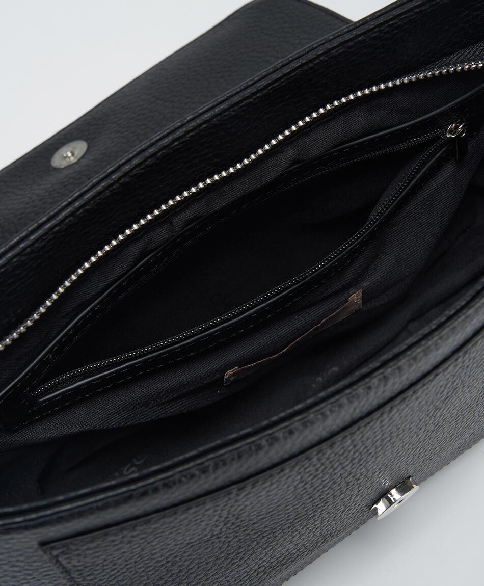 Mini cartera mujer tachas cruzadas