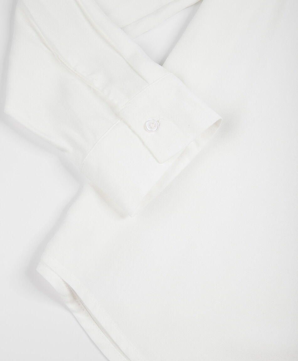 Blusa mujer lisa blanca