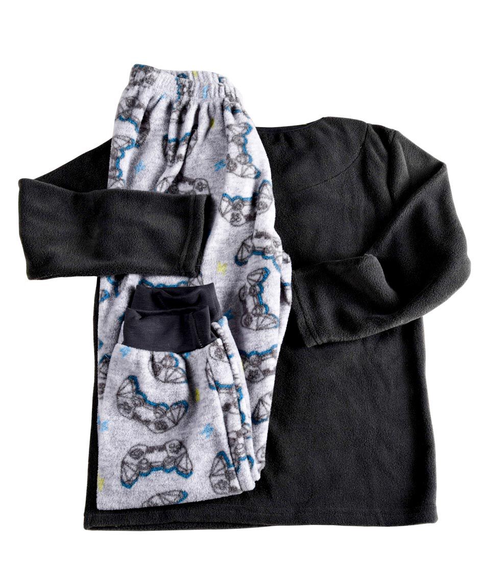 Pijama ni&ntilde;o polar
