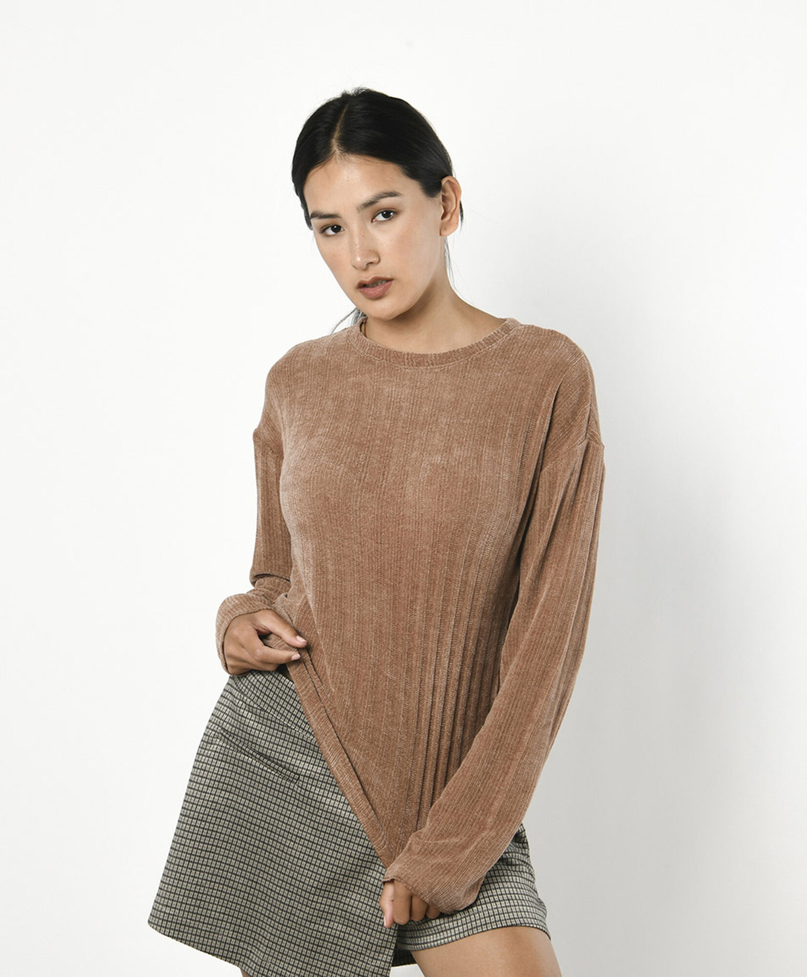 Sweater mujer textura líneas Sweater mujer textura líneas