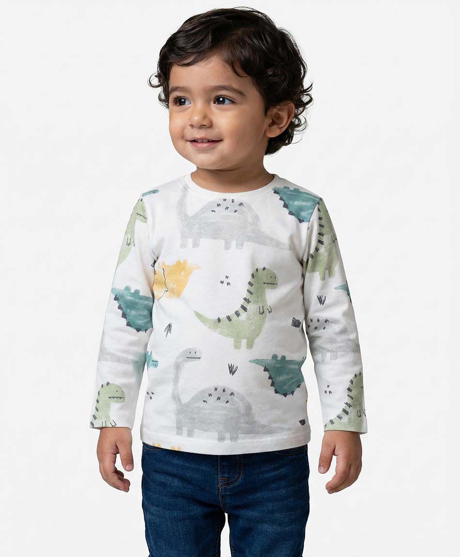 Polera beb&eacute; look divertido