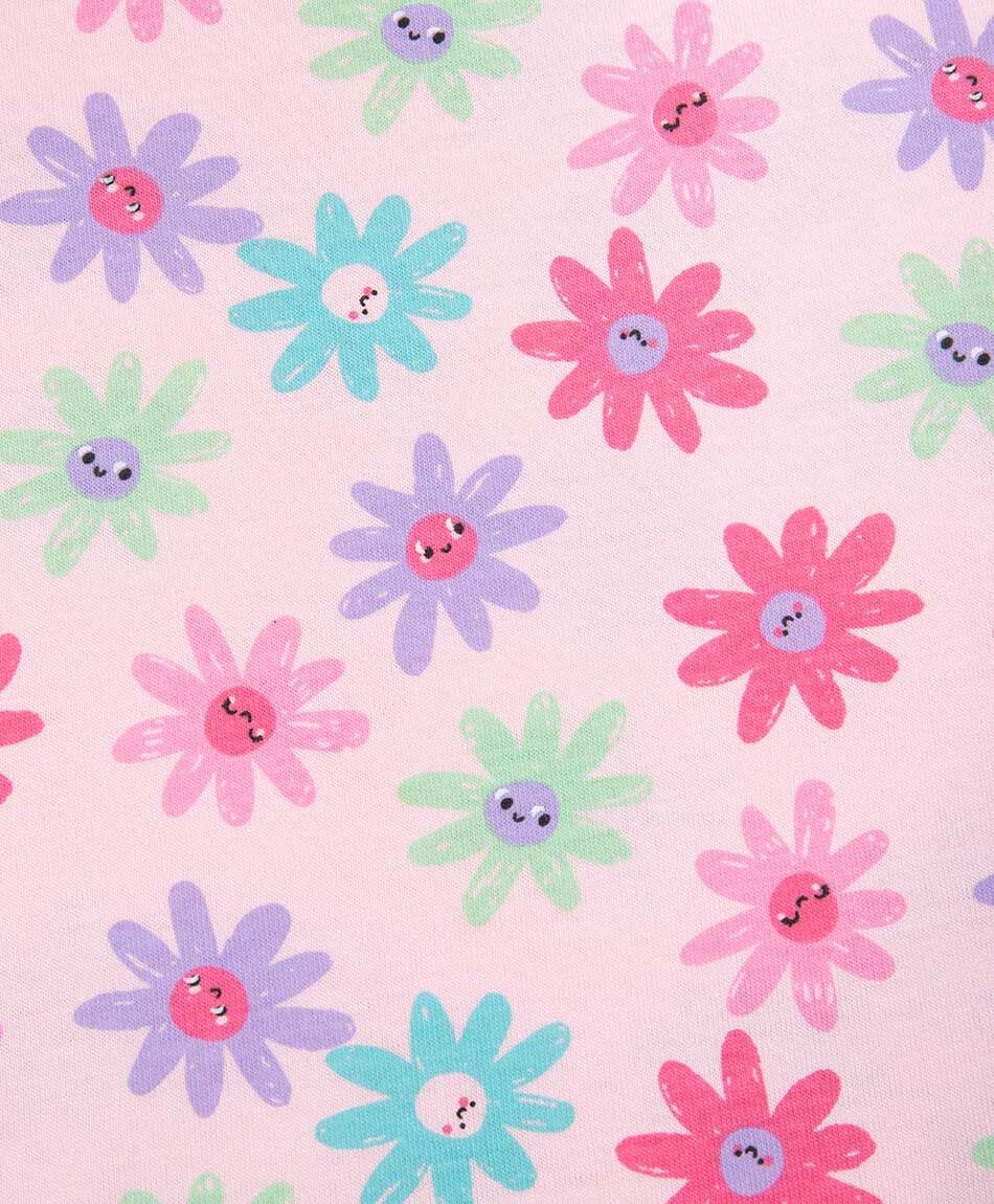 Polera beb&eacute; florcitas