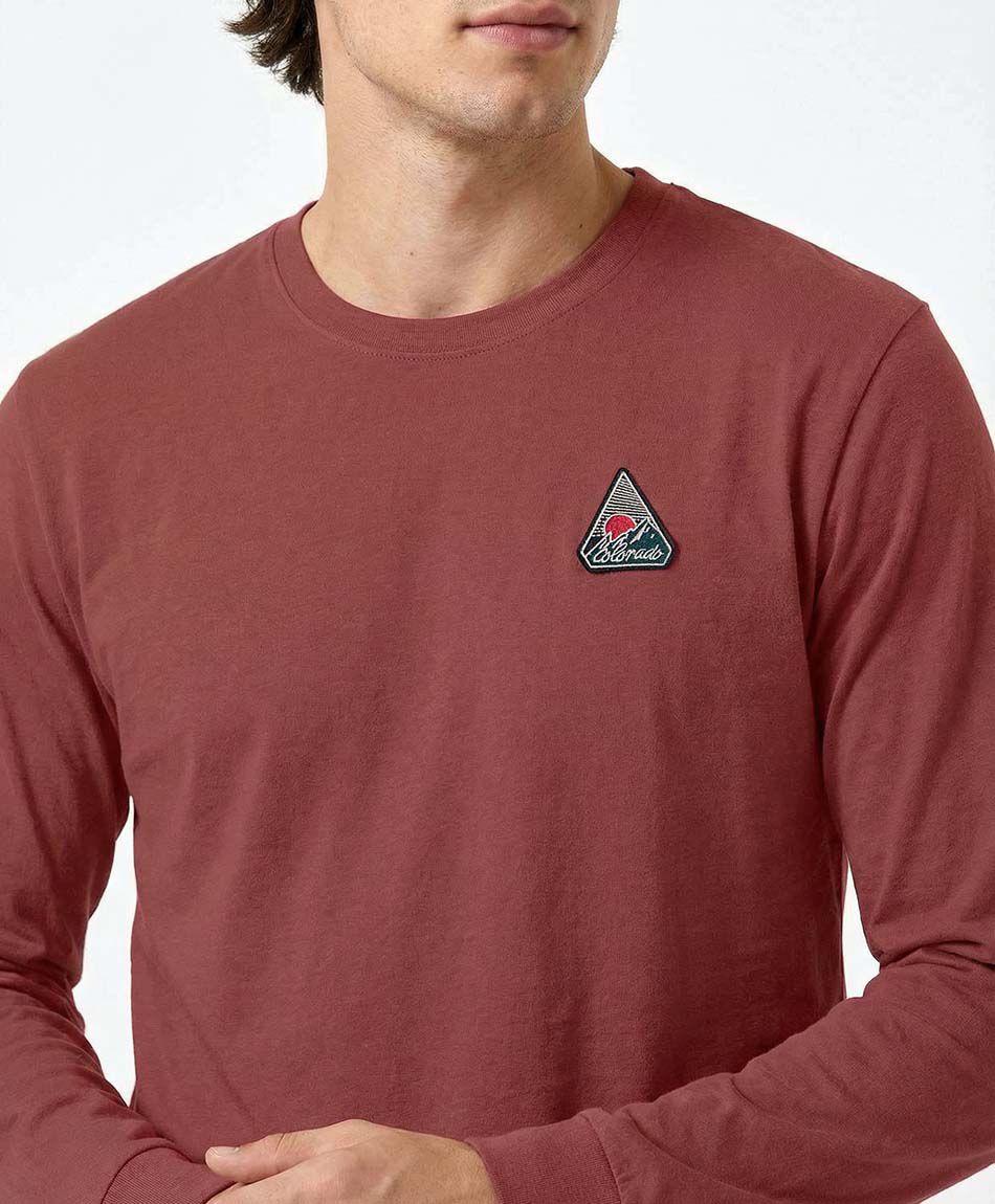 Polera hombre mini parche