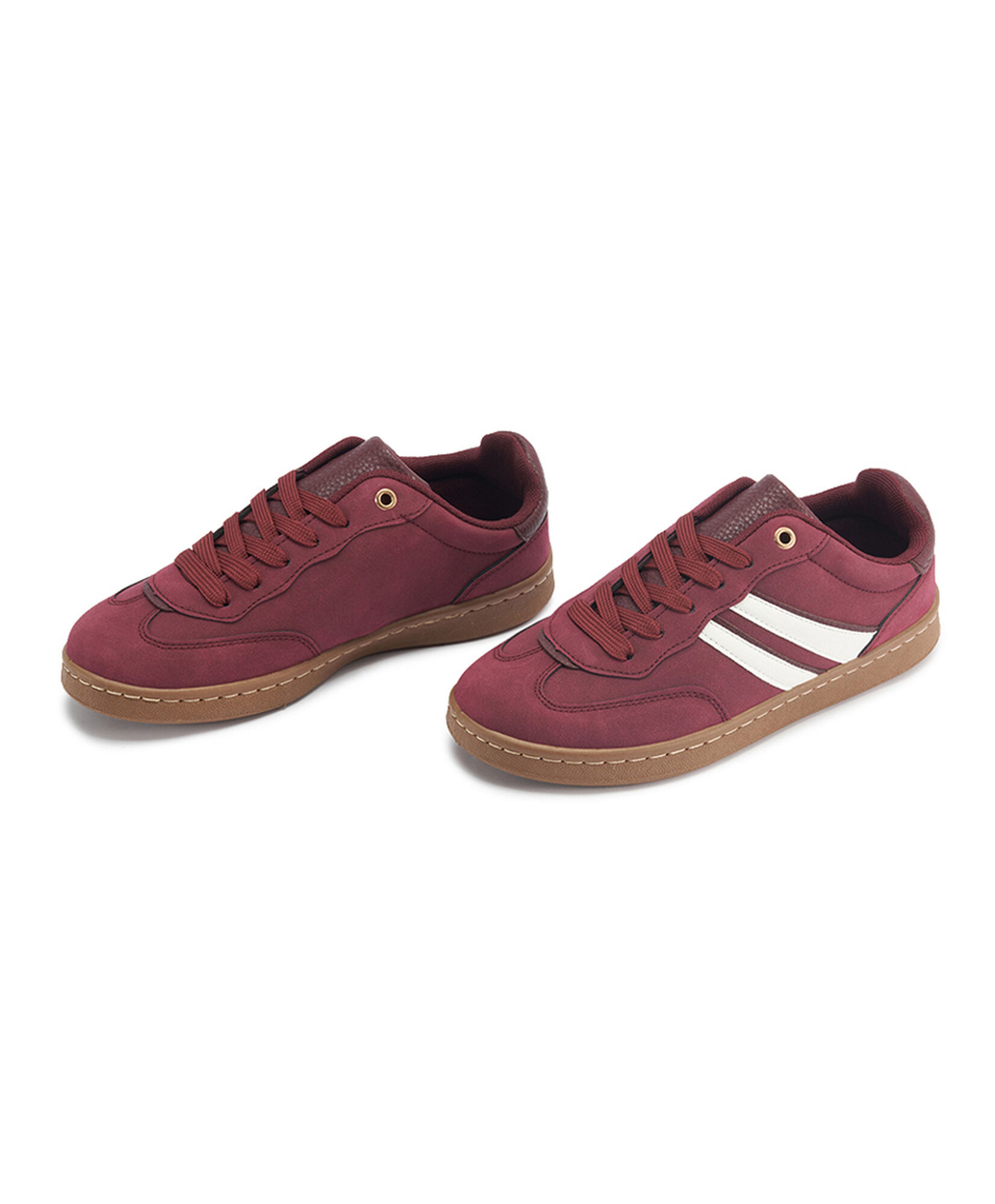 Zapatilla mujer vintage burdeo Zapatilla mujer vintage burdeo