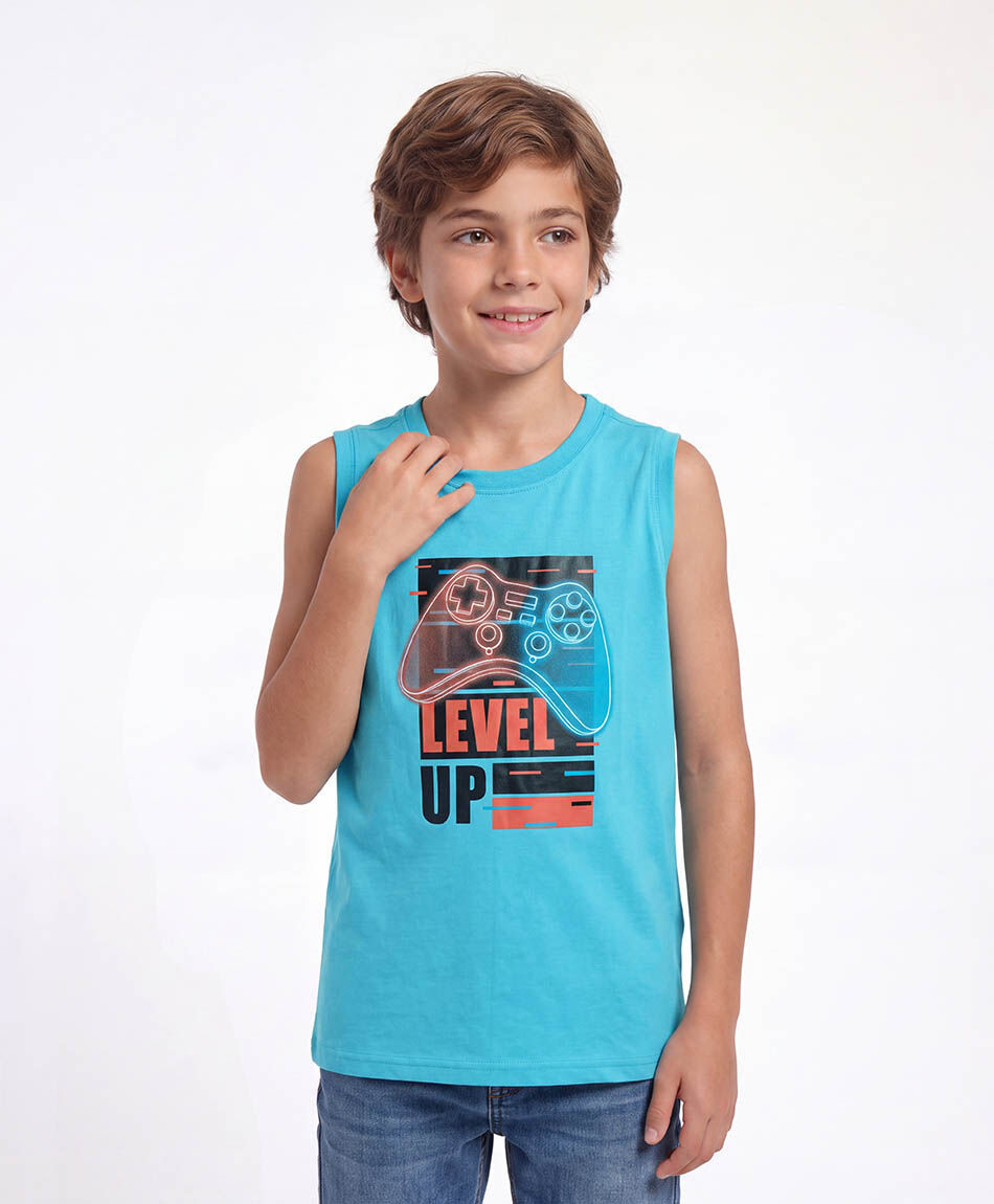 Polera ni&ntilde;o level up
