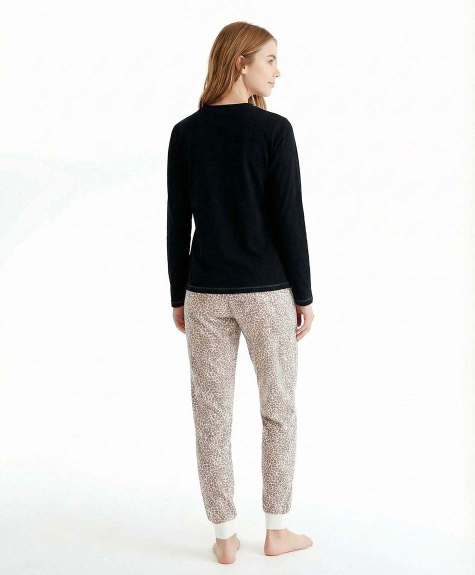 Pijama mujer love animal print