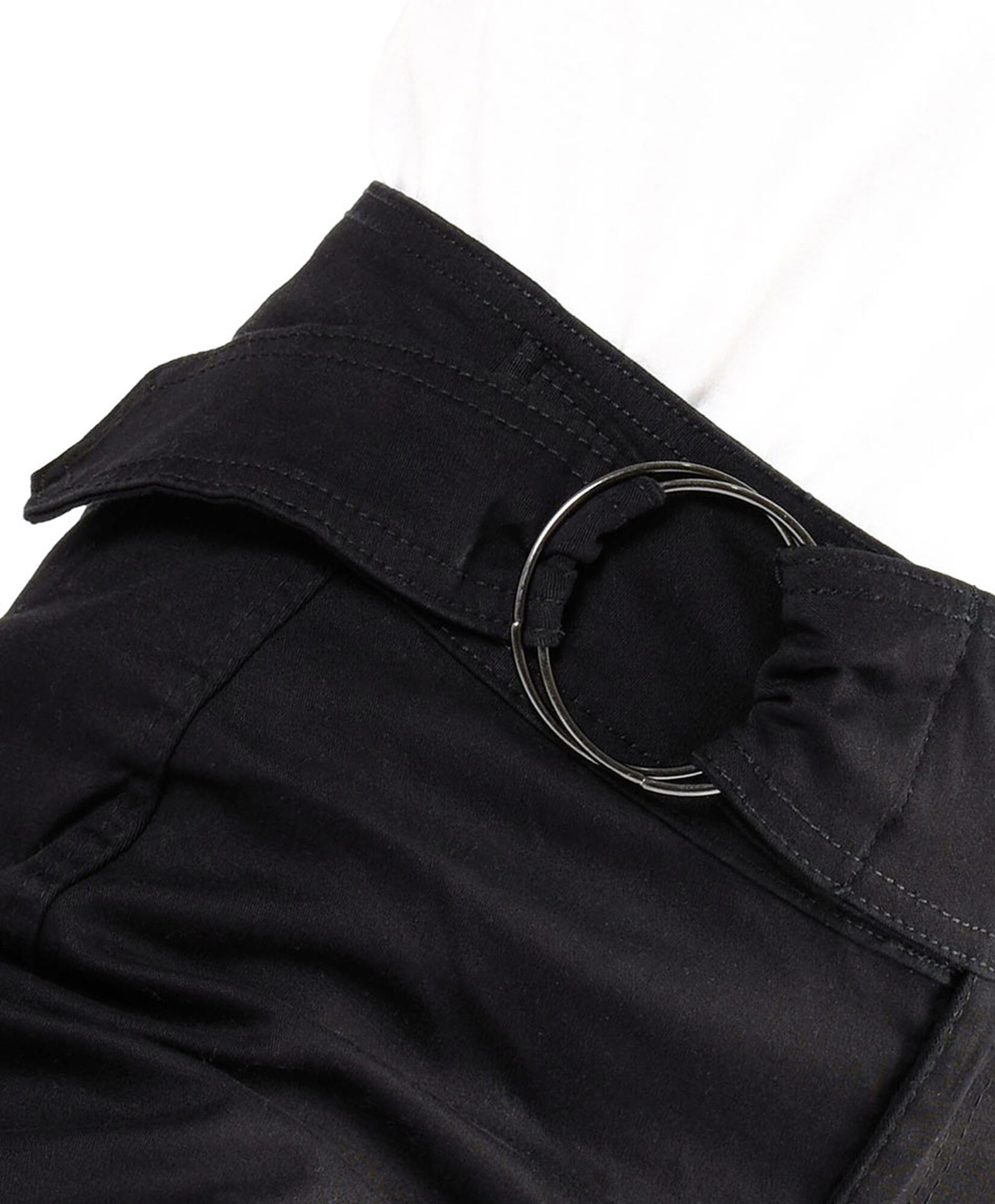 Jeans mujer cinturón negro flare Jeans mujer cinturón negro flare