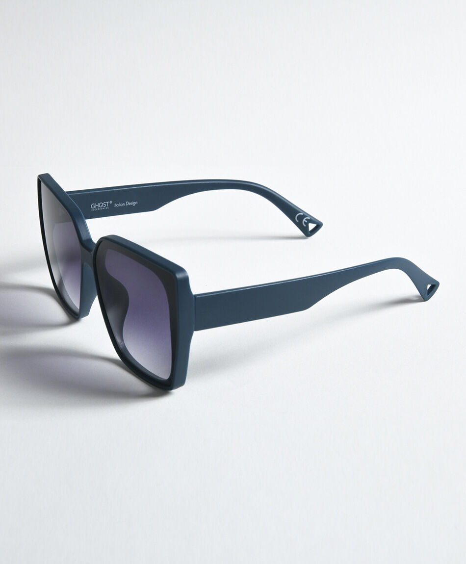 Lentes mujer cuadrados degrad&eacute; protecci&oacute;n uv