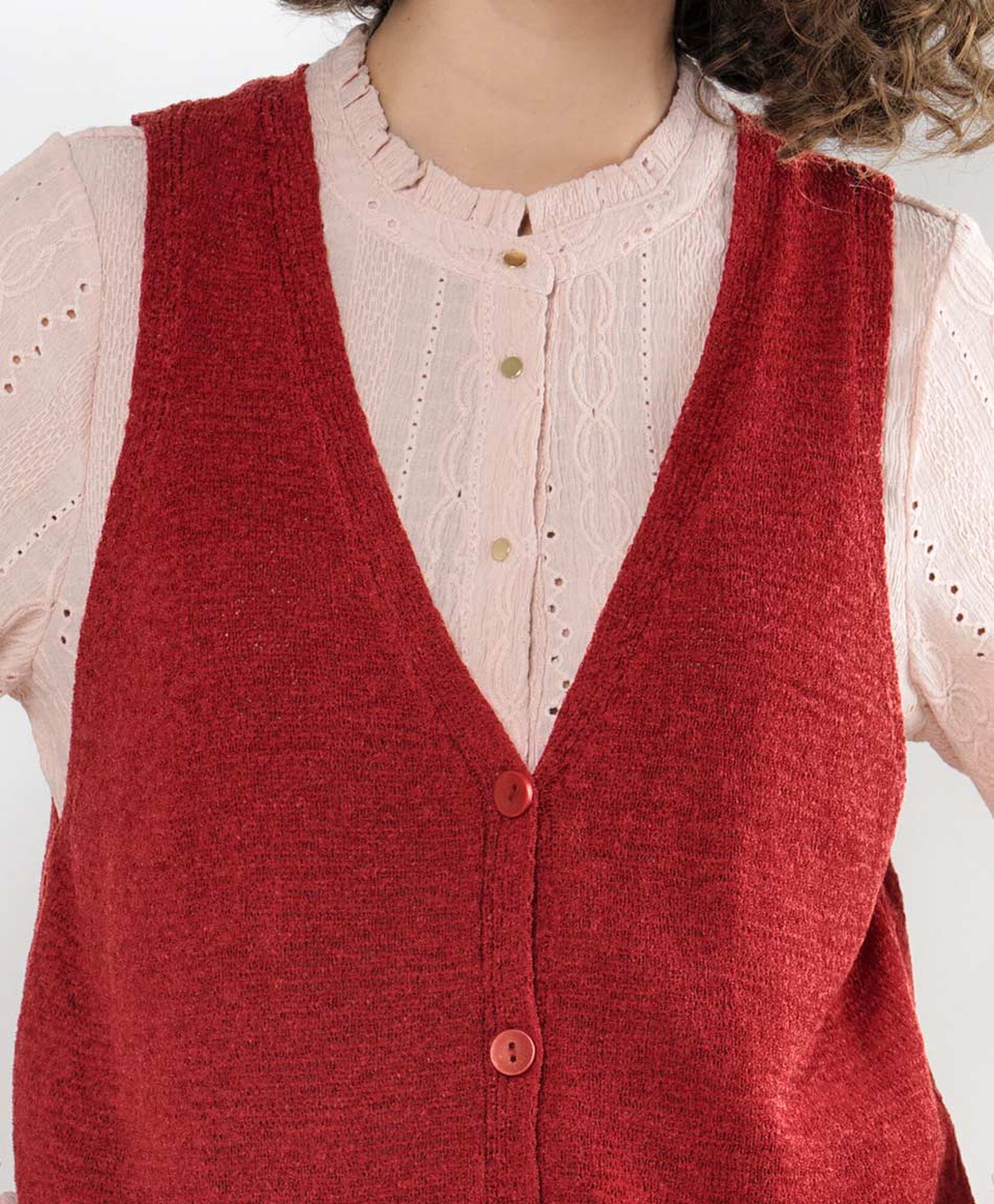 Vest mujer rojo Vest mujer rojo