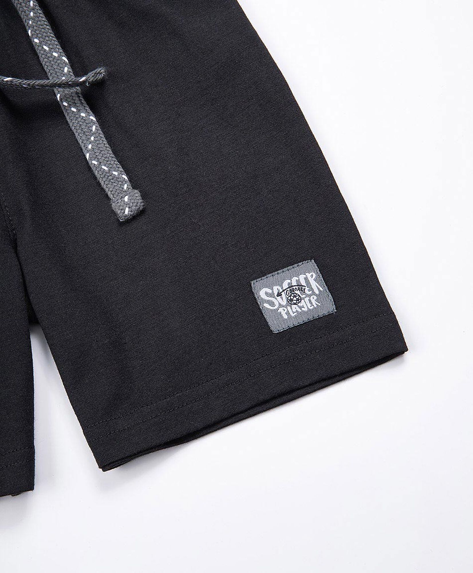 Short bebé básico negro Short bebé básico negro