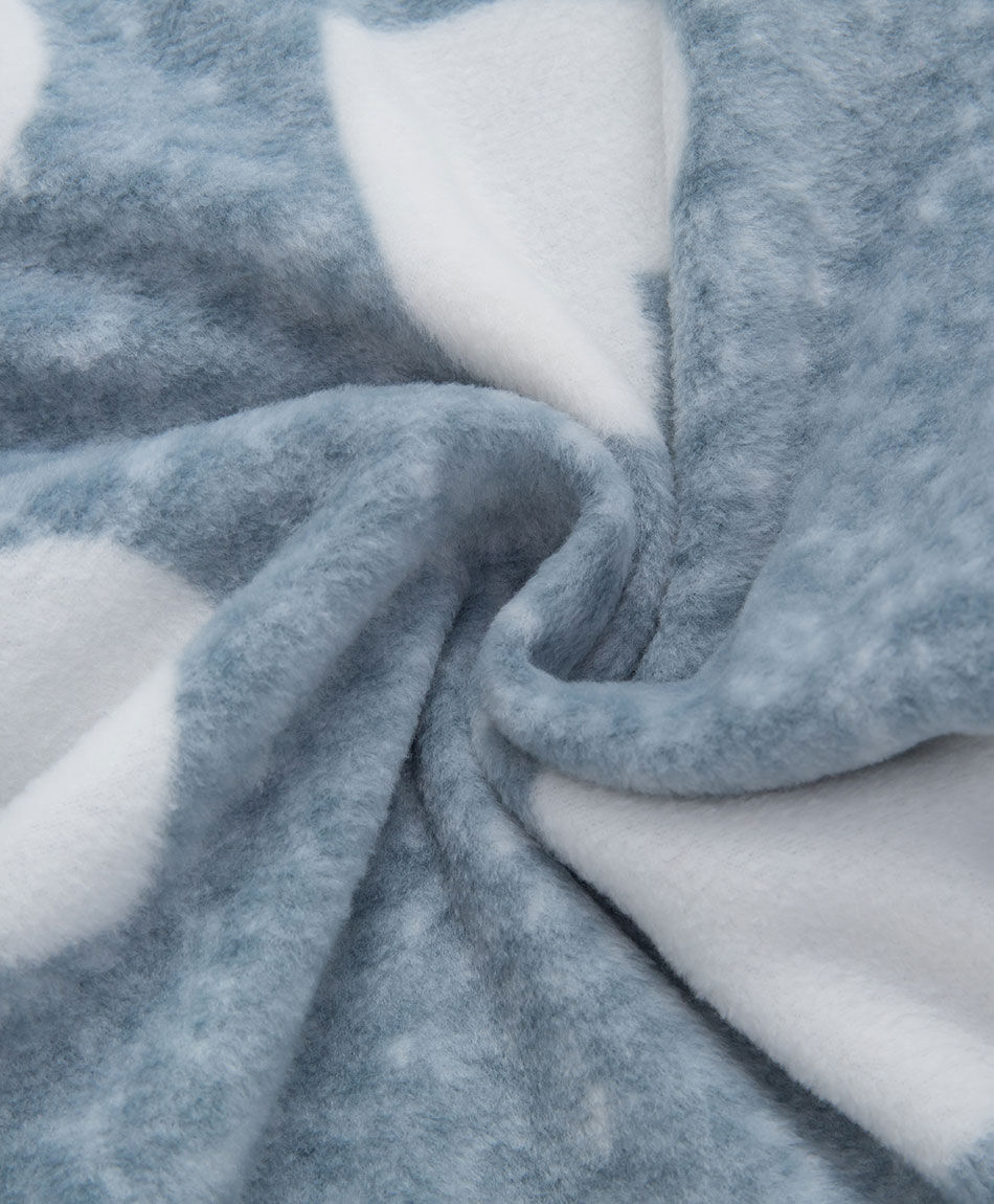 Pijama mujer polar corazones white