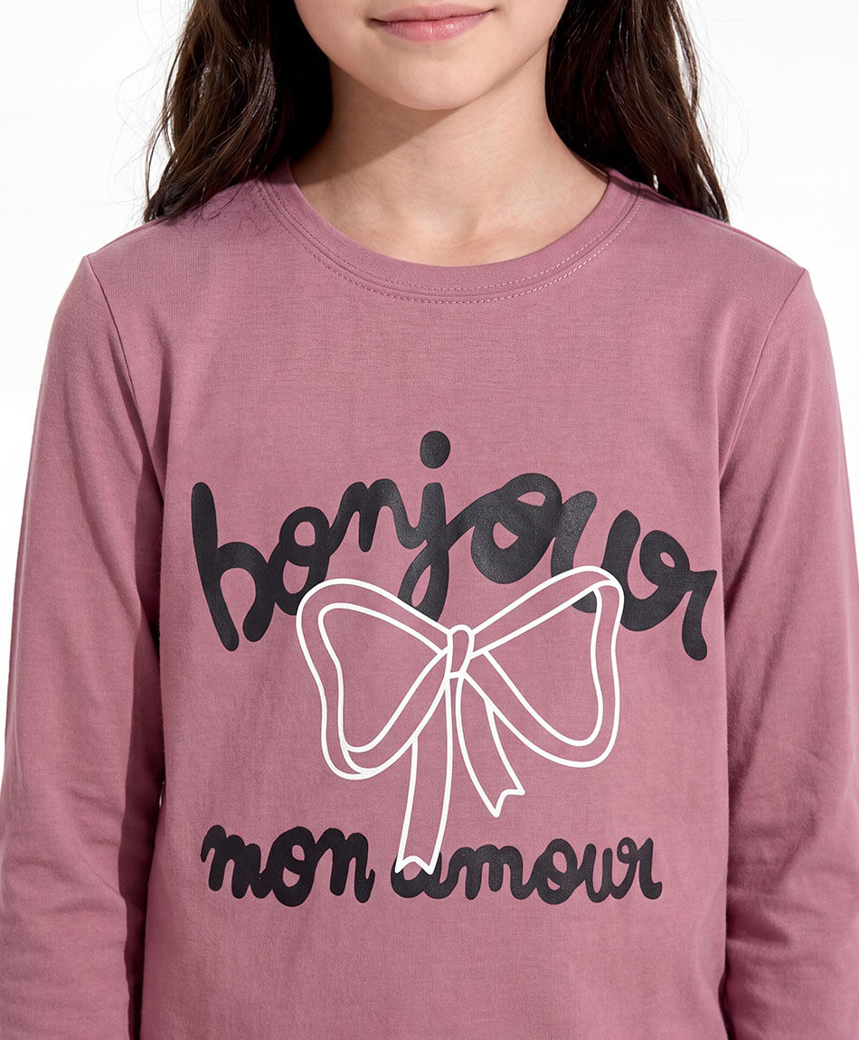 Polera ni&ntilde;a bonjour