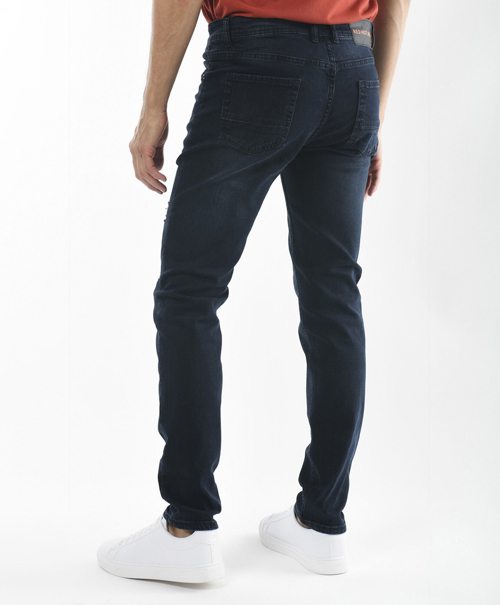 Jeans hombre rasgados mini skinny fit Jeans hombre rasgados mini skinny fit