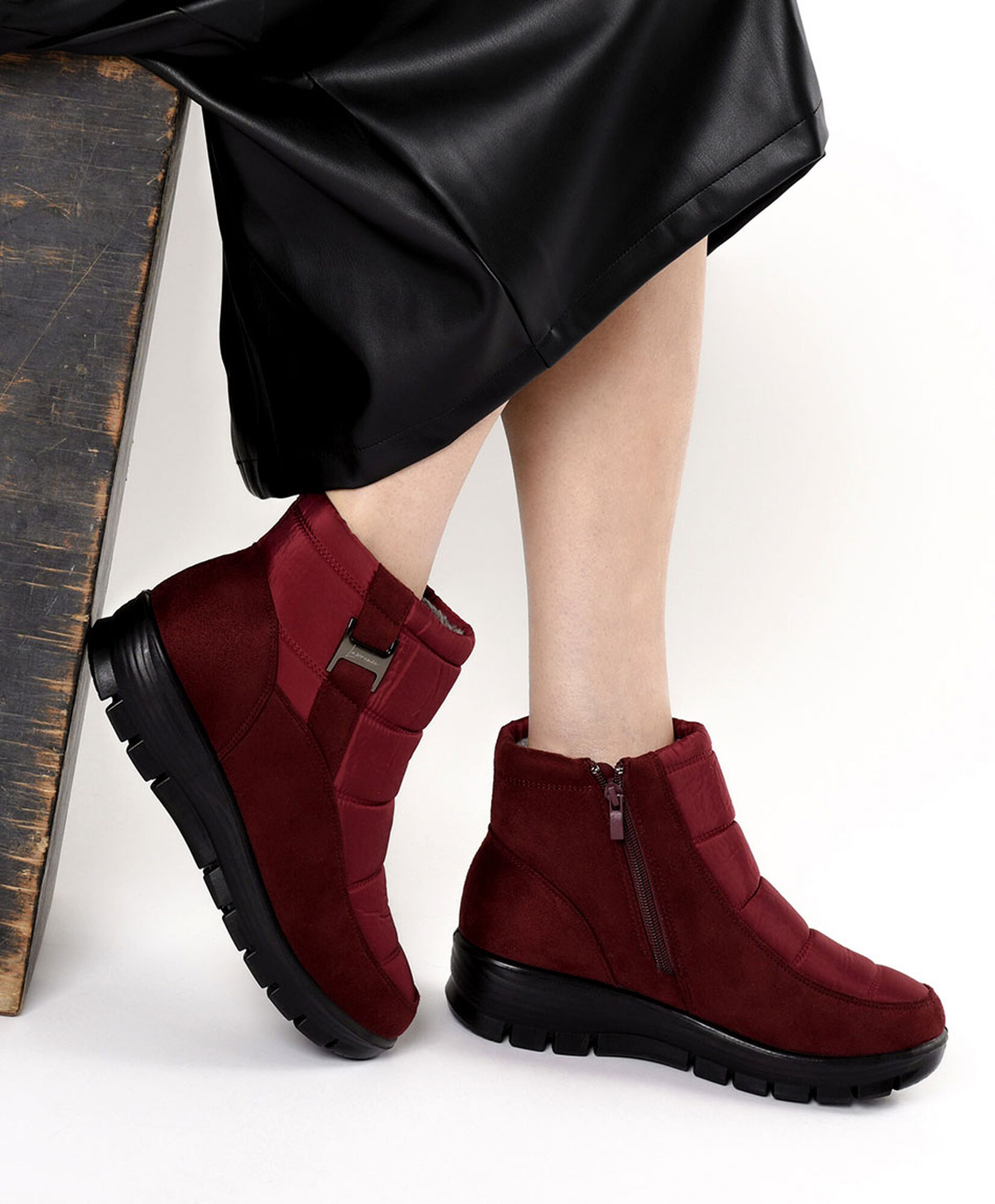 Bota mujer comfy hebilla Bota mujer comfy hebilla